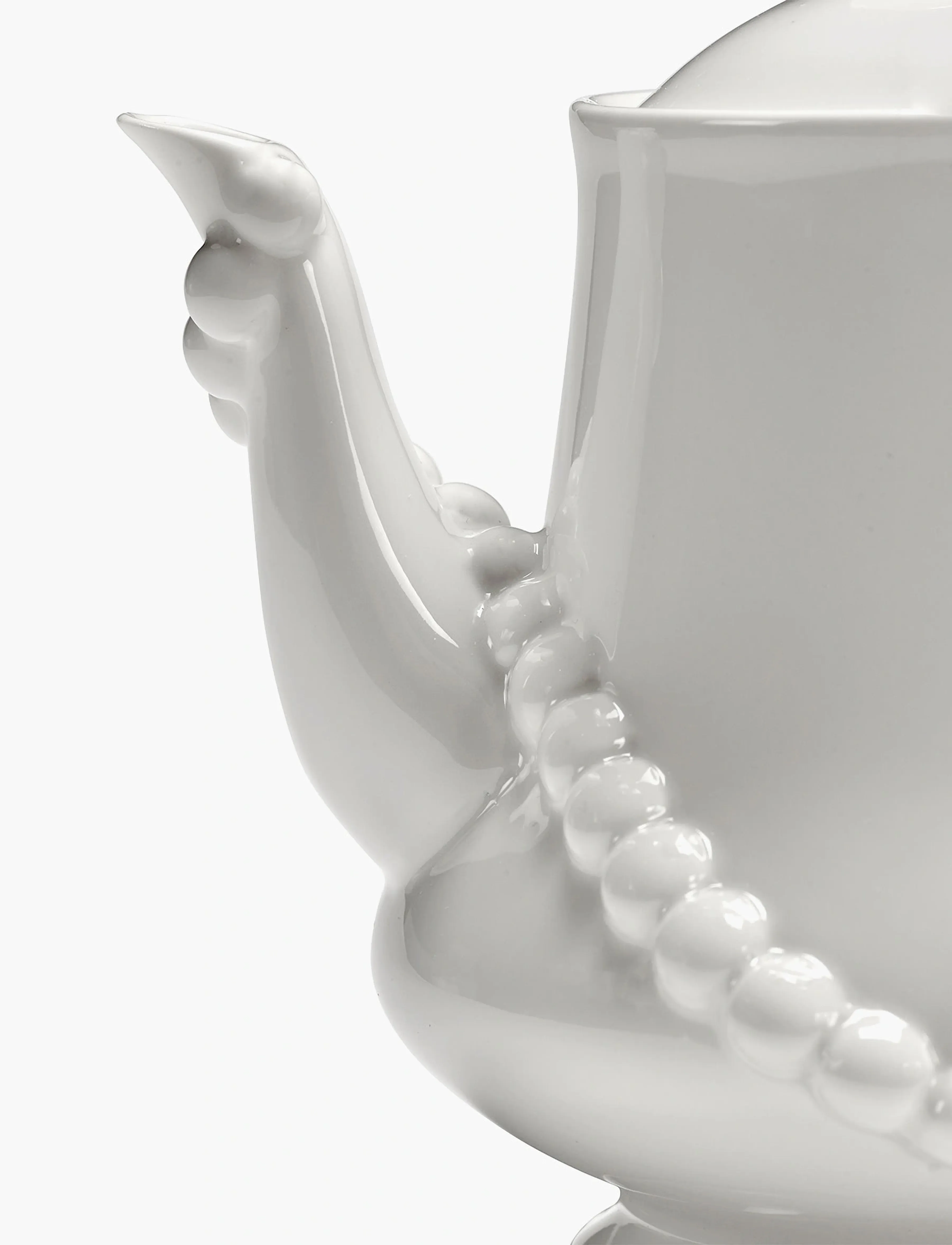 Serax - TEA POT WHITE PERLE FINE - teekannud - white - 4