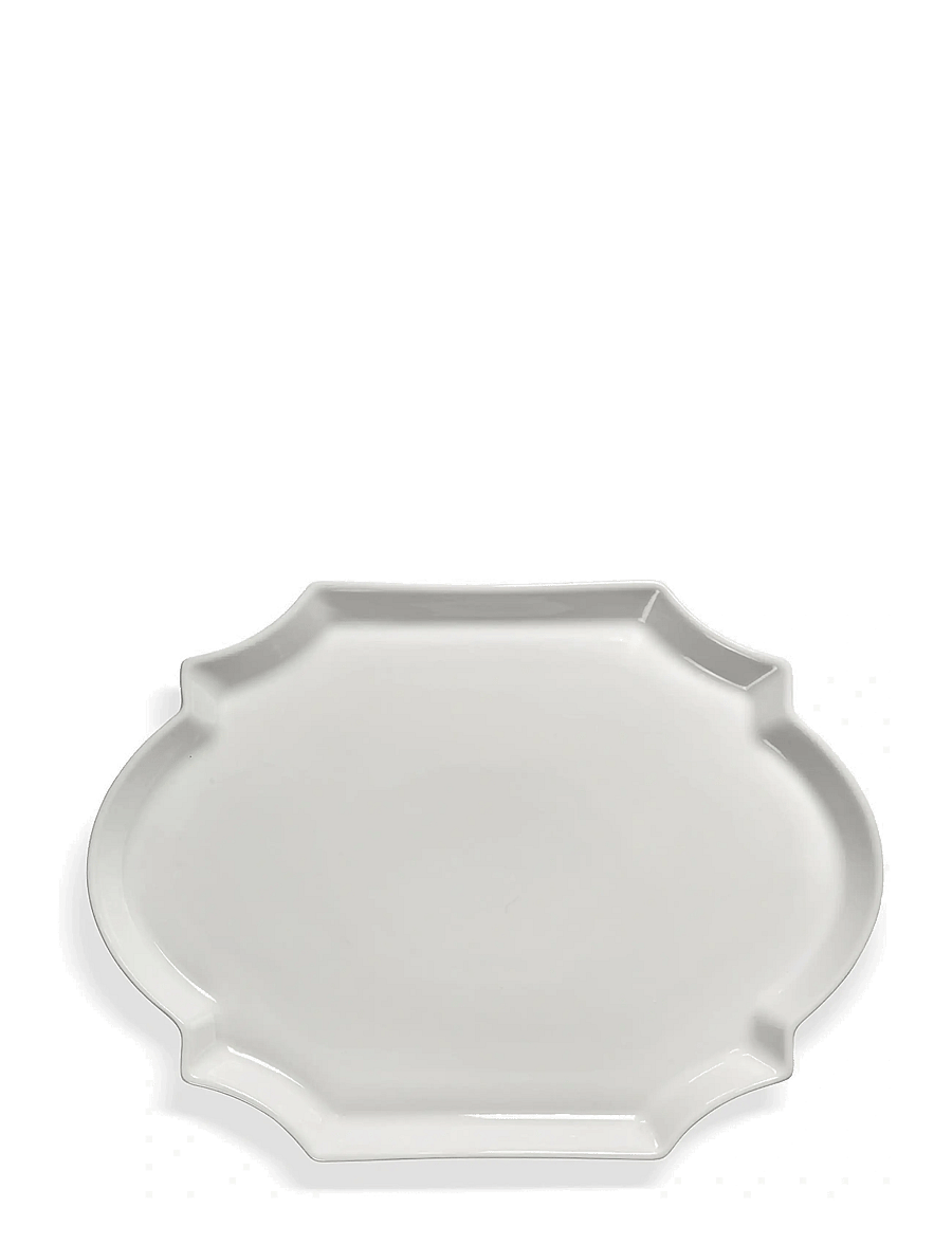 Serax - SERVING PLATE OVAL WHITE PERLE FINE - servierplatten - white - 2