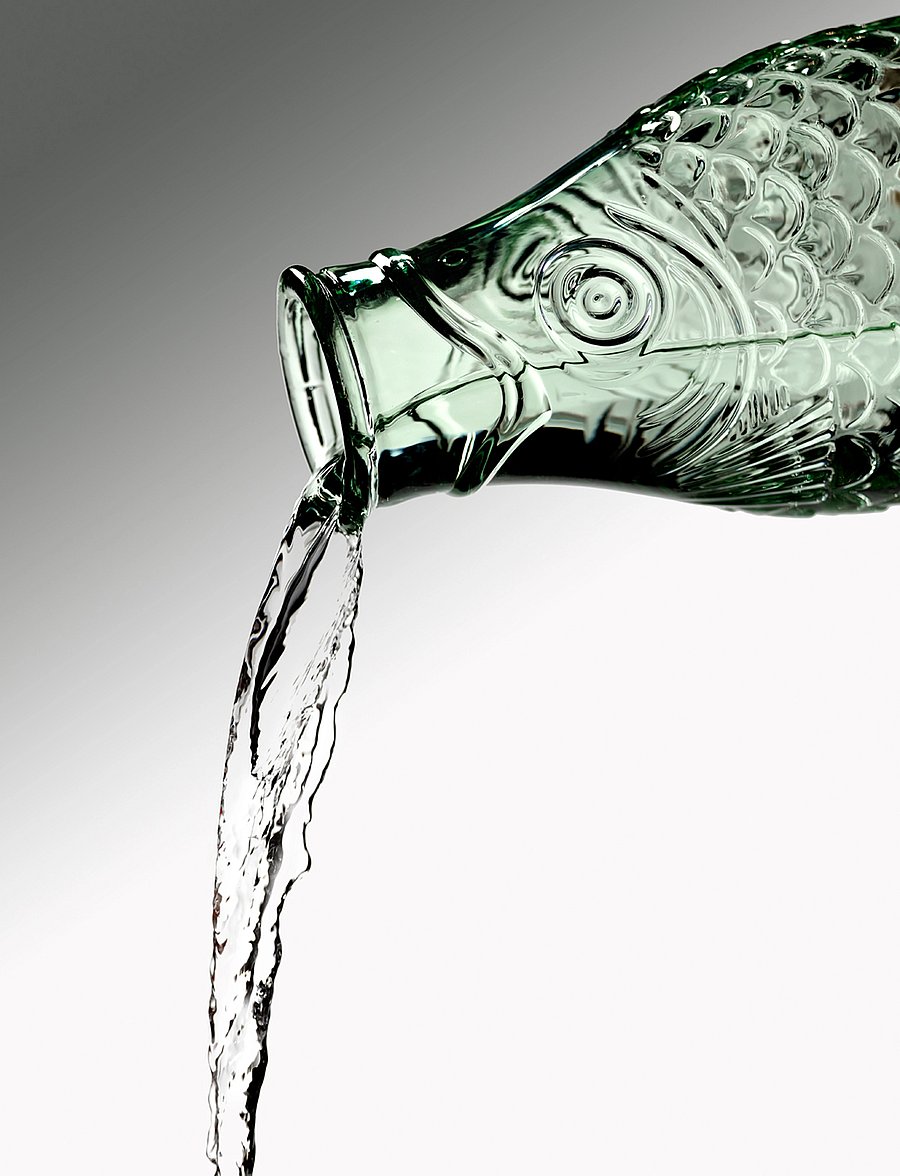 Serax - BOTTLE 1L FISH & FISH BY PAOLA NAVONE - veekannud - green - 3