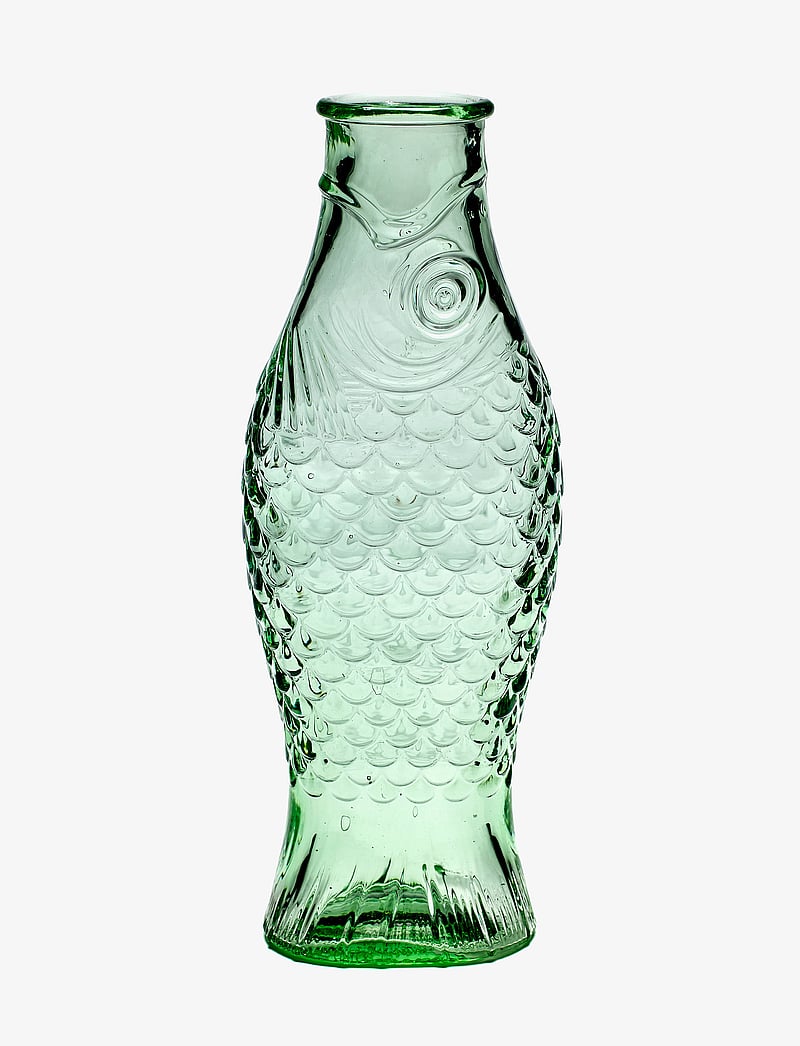 Serax - BOTTLE 1L FISH & FISH BY PAOLA NAVONE - wasserkaraffen - green - 0