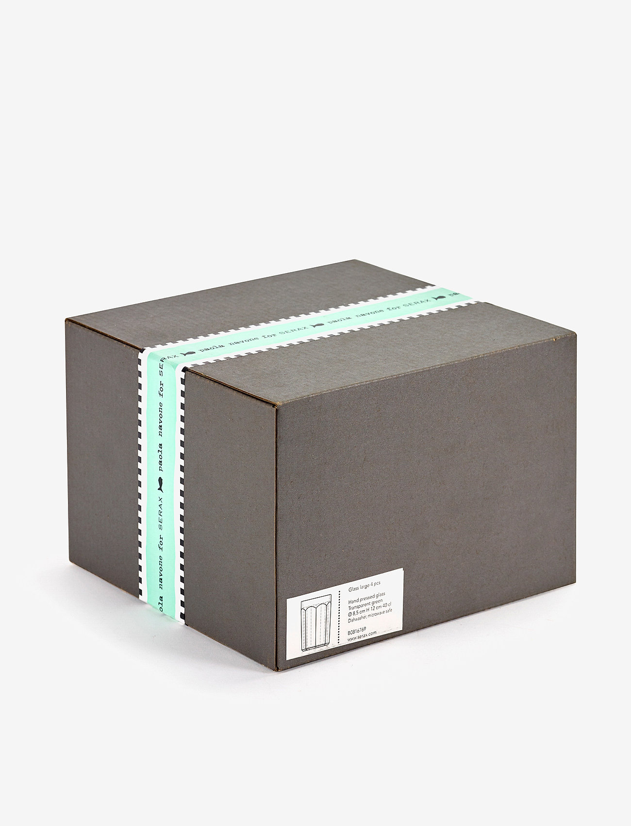 Serax - GLASS SET/4 - green - 2