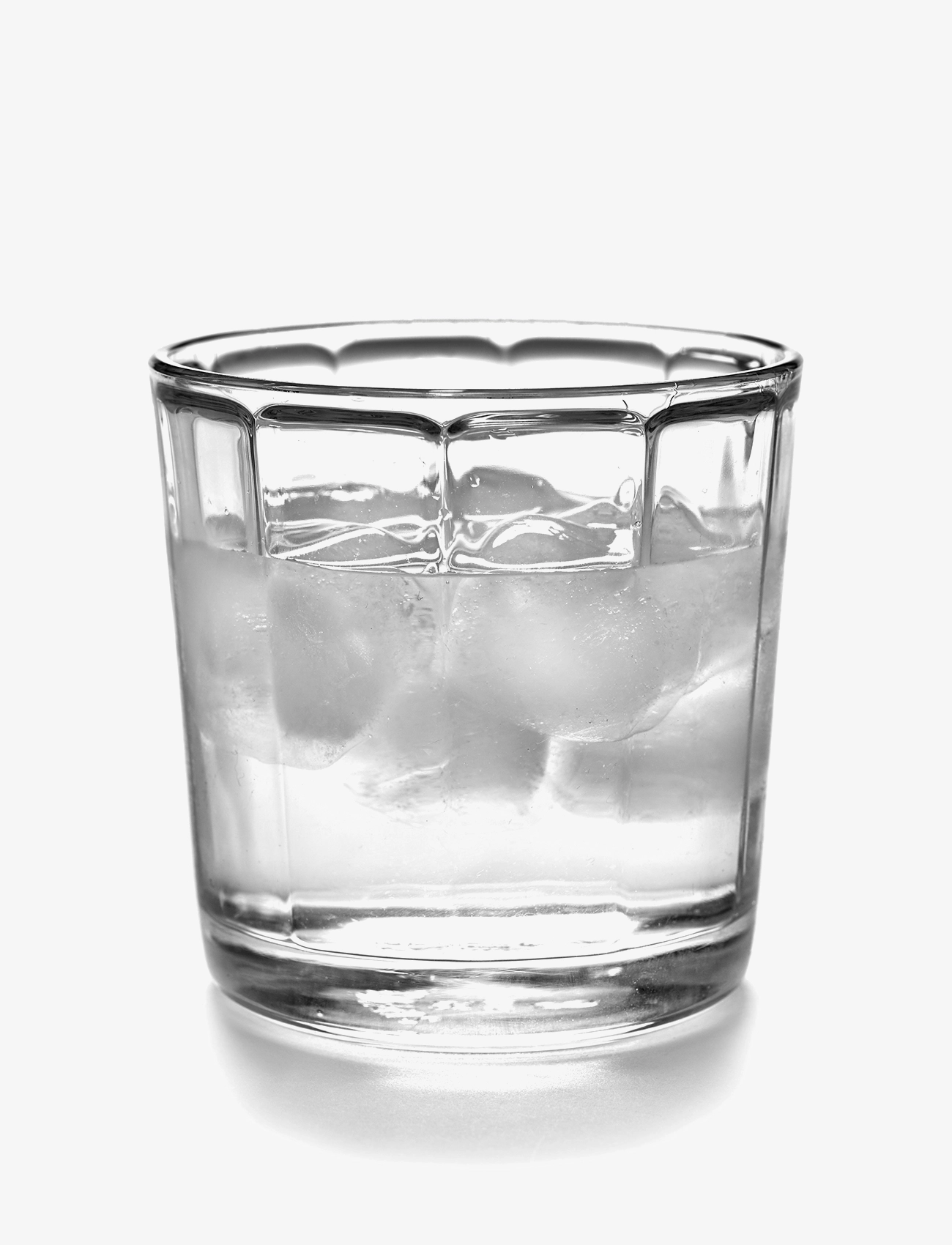 Serax - GLASS TUMBLER SURFACE BY SERGIO HERMAN SET/4 - verres à eau - clear - 2
