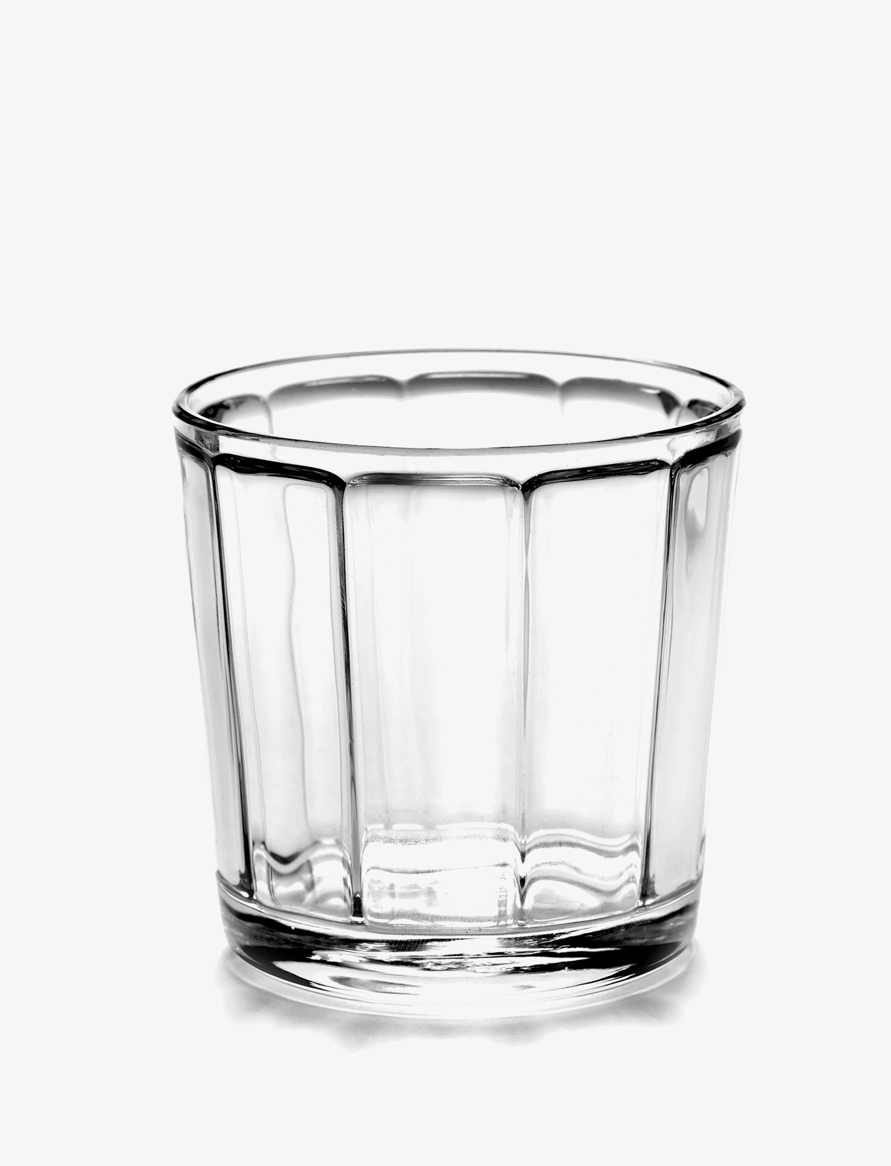 Serax - GLASS TUMBLER SURFACE BY SERGIO HERMAN SET/4 - verres à eau - clear - 1