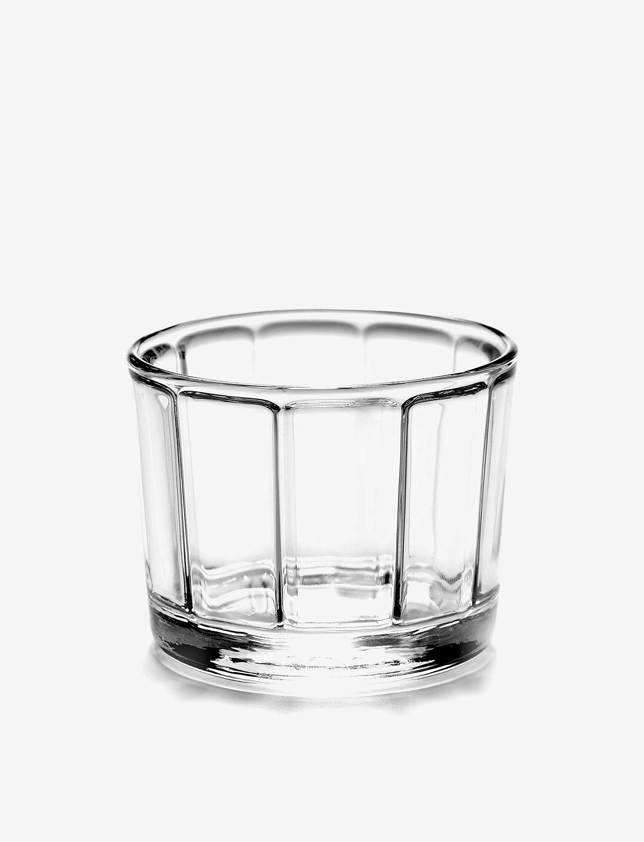 Serax - GLASS TUMBLER LOW SURFACE BY SERGIO HERMAN SET/4 - drinking glasses & tumblers - clear - 2