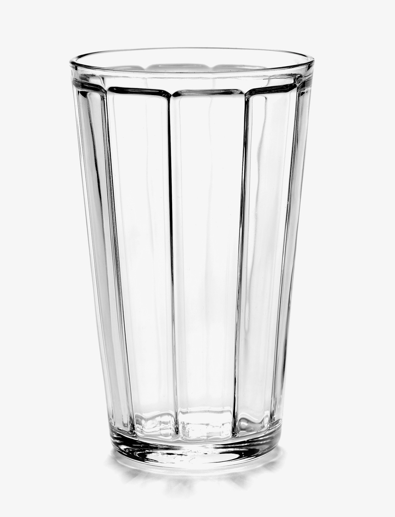 Serax - GLASS LONGDRINK SURFACE BY SERGIO HERMAN SET/4 - stiklinės ir bokalai - clear - 1