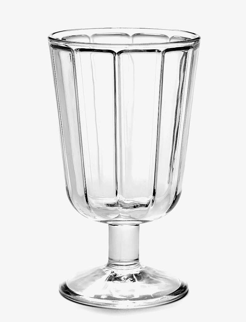 Serax - WINEGLASS RED WINE SURFACE BY SERGIO HERMAN SET/4 - rotweingläser - clear - 2