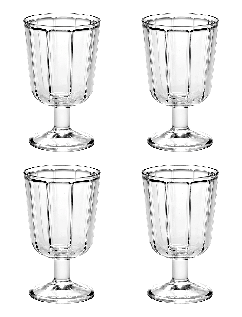 Serax - WINEGLASS WHITE WINE SURFACE BY SERGIO HERMAN SET/4 - valge veini pokaalid - clear - 0