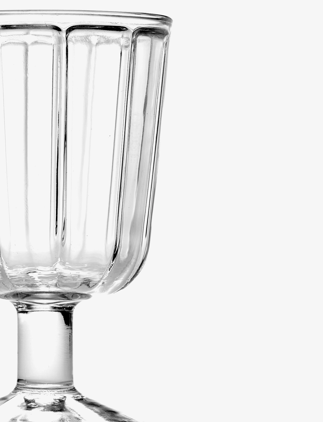 Serax - WINEGLASS WHITE WINE SURFACE BY SERGIO HERMAN SET/4 - weißweingläser - clear - 3