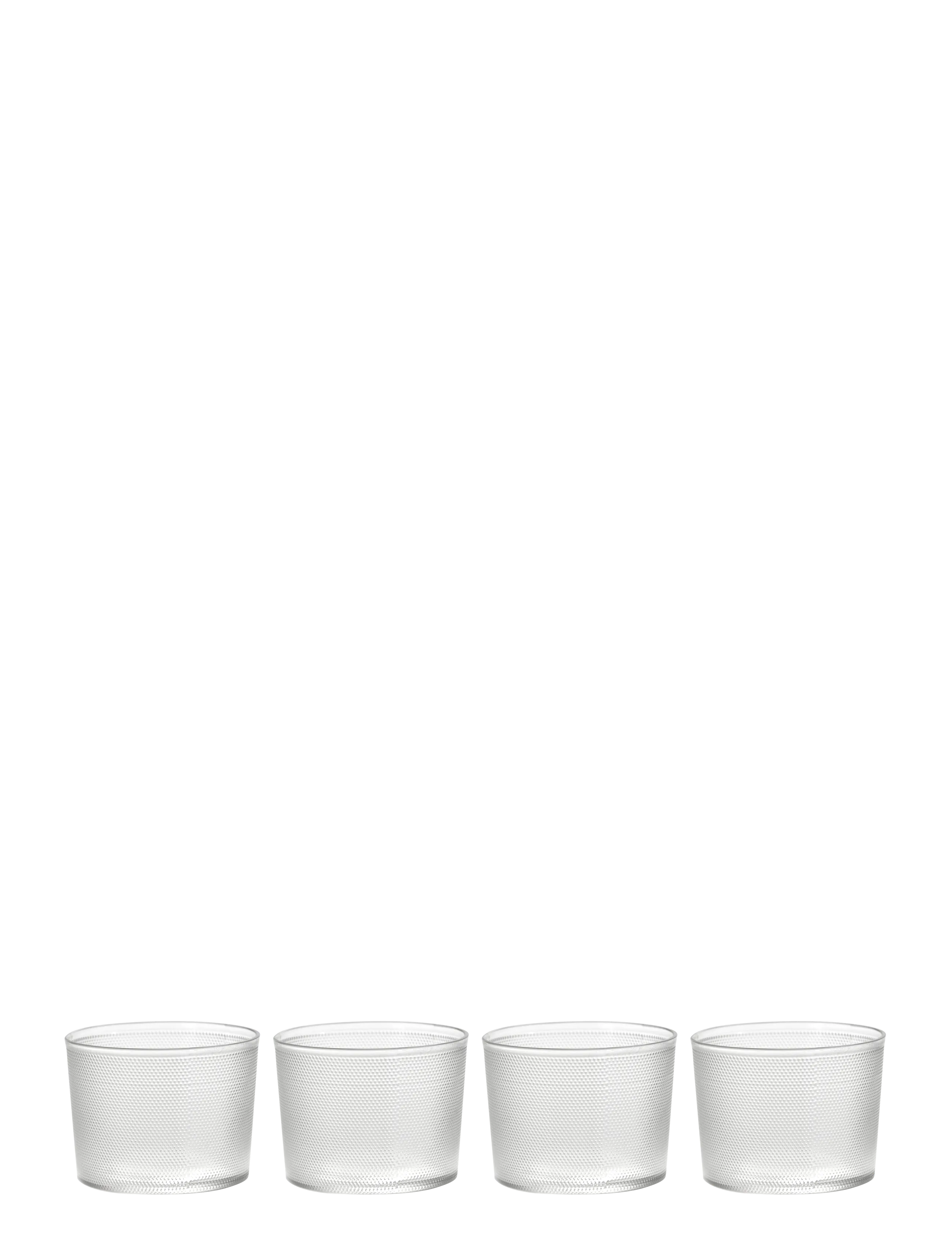 Serax Glass Merci S Set/4, 20 CL, Nude, Glas > Drikkeglas, Unisex