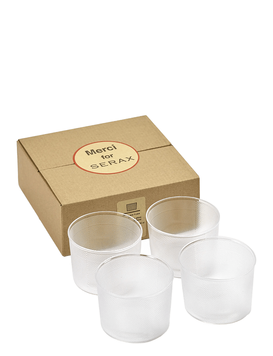 Serax - GLASS MERCI S SET/4 - joogiklaasid - clear - 1