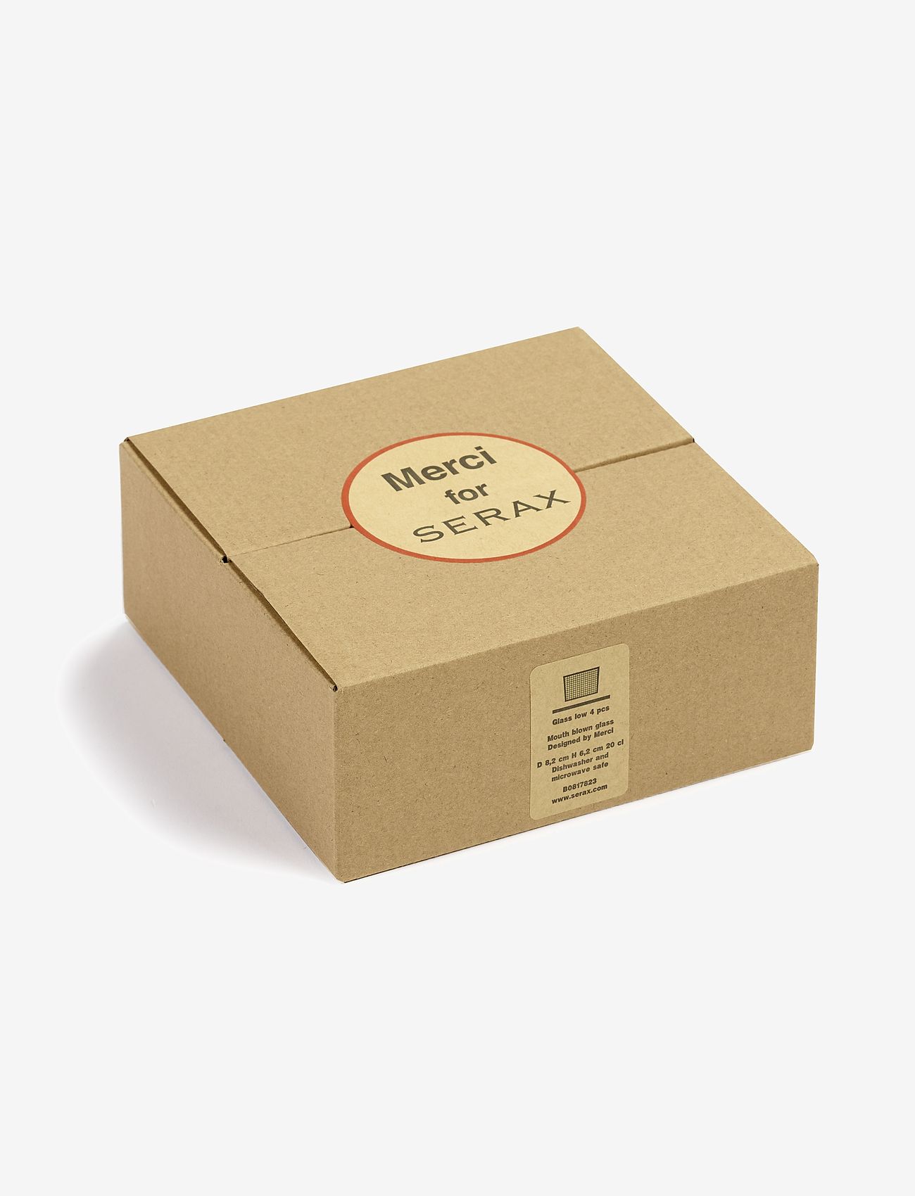 Serax - GLASS MERCI S SET/4 - glāzes un kausi - clear - 3