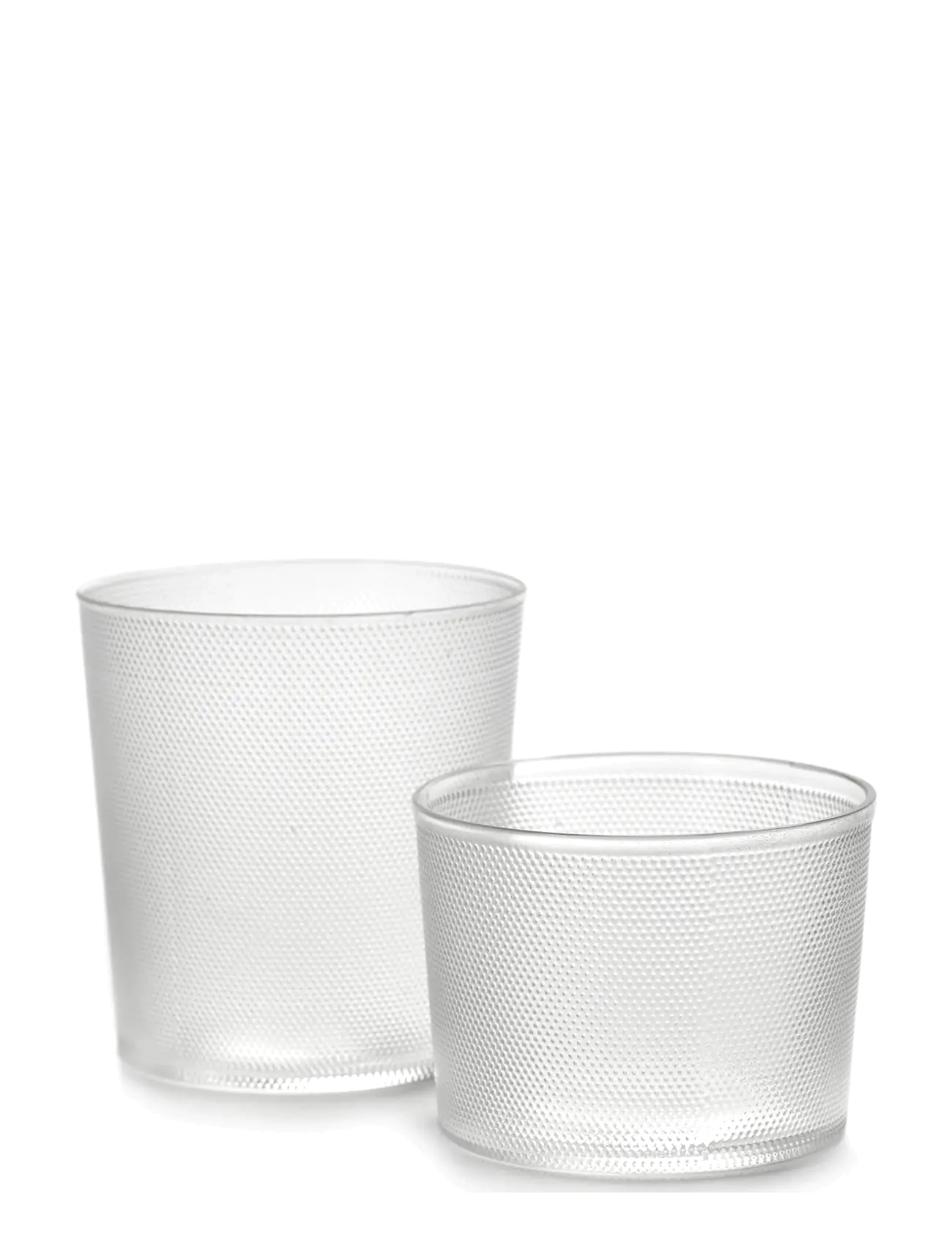 Serax Glass Merci L Set/4, 20 CL, Nude, Glas > Drikkeglas, Unisex