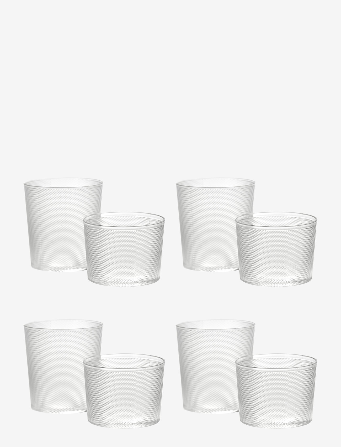 Serax - GLASS MERCI L SET/4 - shop by price - clear - 0