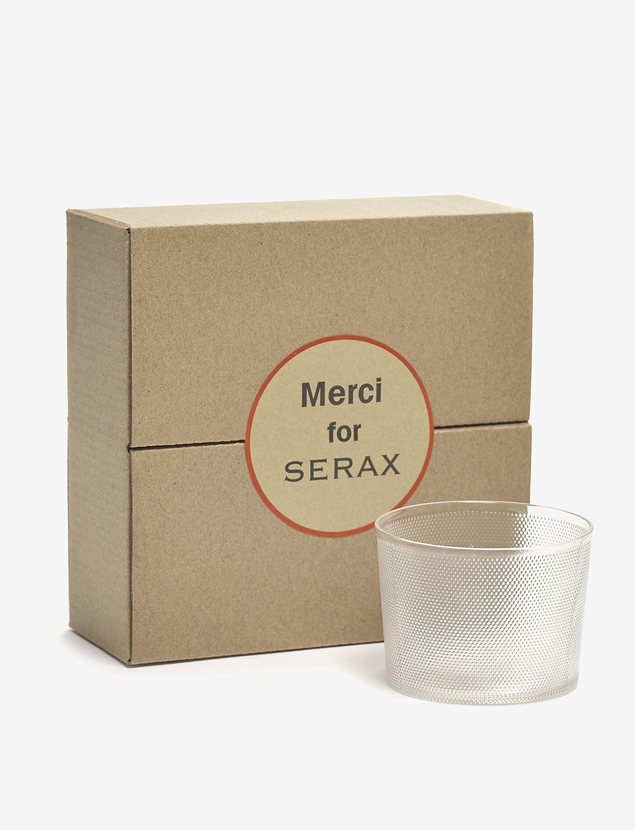 Serax - GLASS MERCI L SET/4 - shop by price - clear - 1