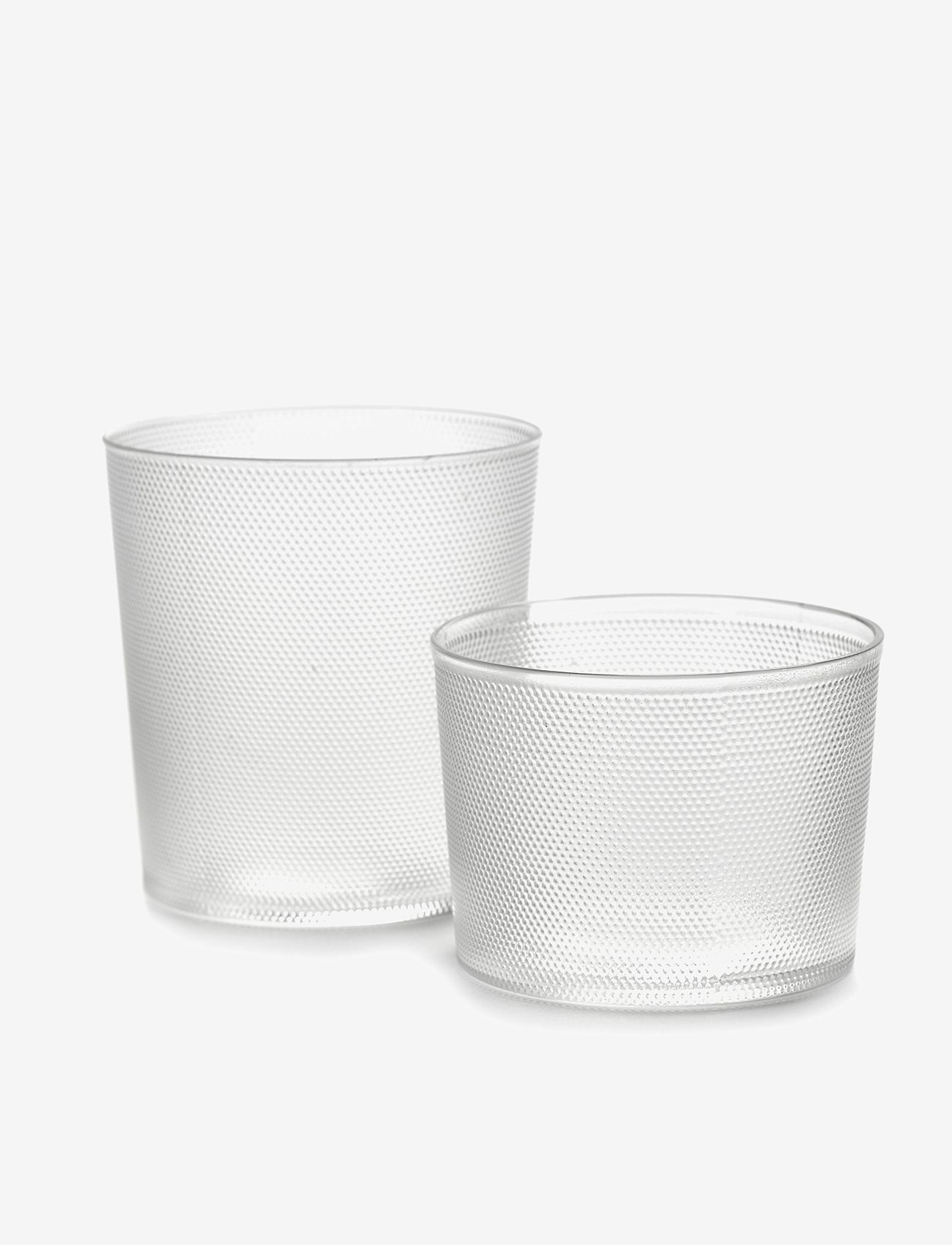 Serax - GLASS MERCI L SET/4 - shop by price - clear - 2