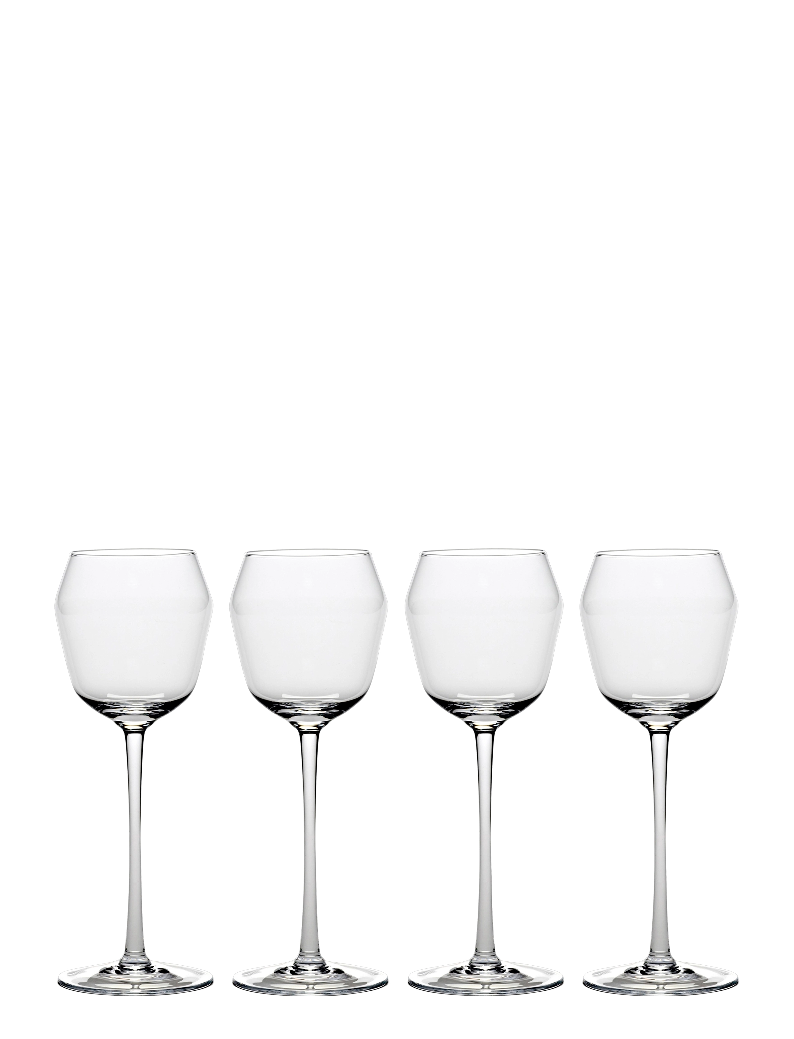 Serax White Wine Glas Billie Set/4, 25 CL, Glass, Nackt - Glasses, Homeware