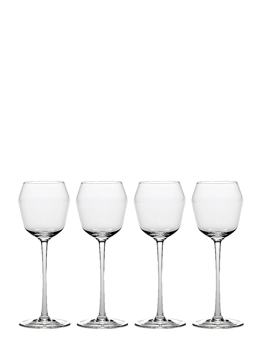 Serax - WHITE WINE GLAS BILLIE SET/4 - weißweingläser - clear - 0