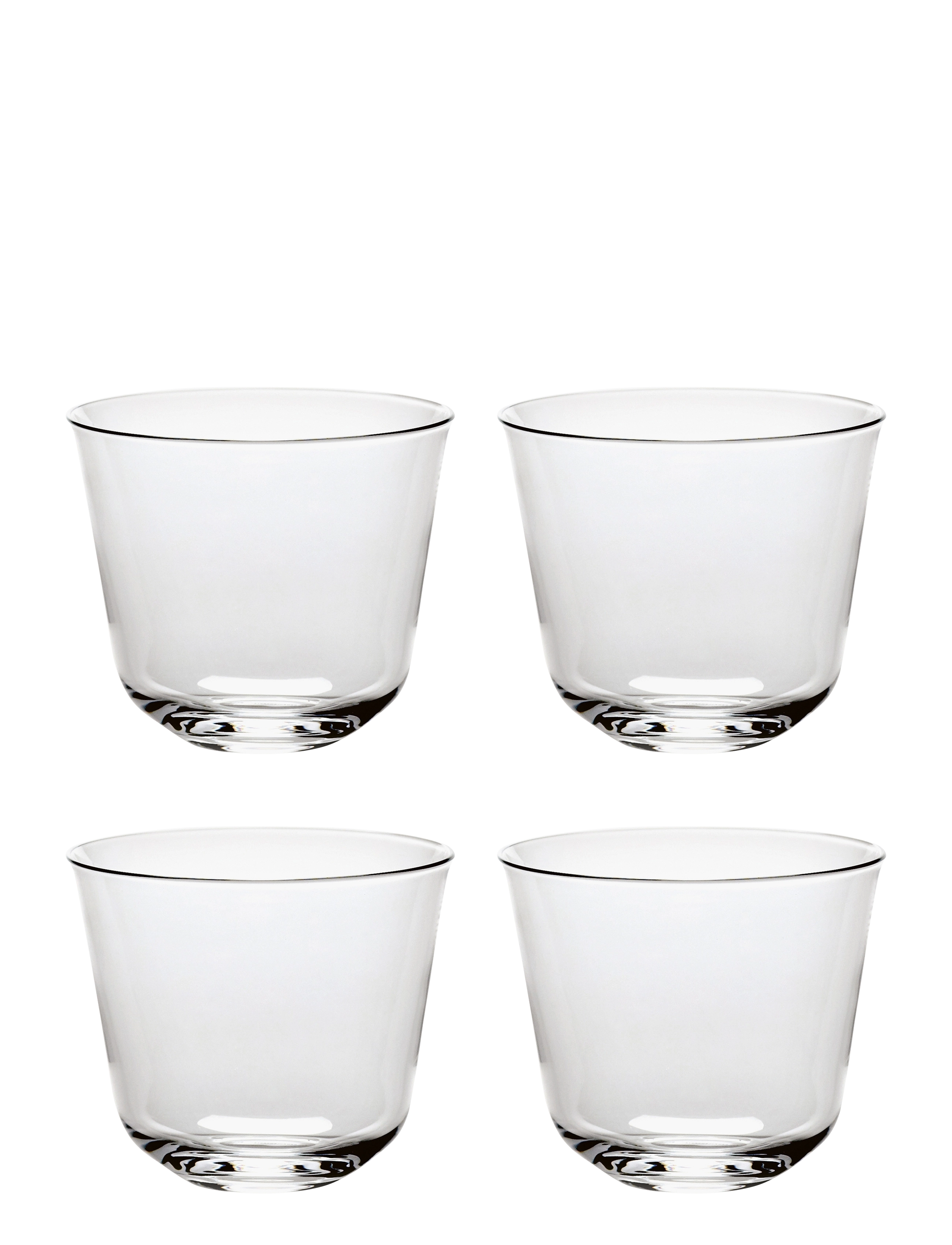 TUMBLER GRACE SET/4 - CLEAR