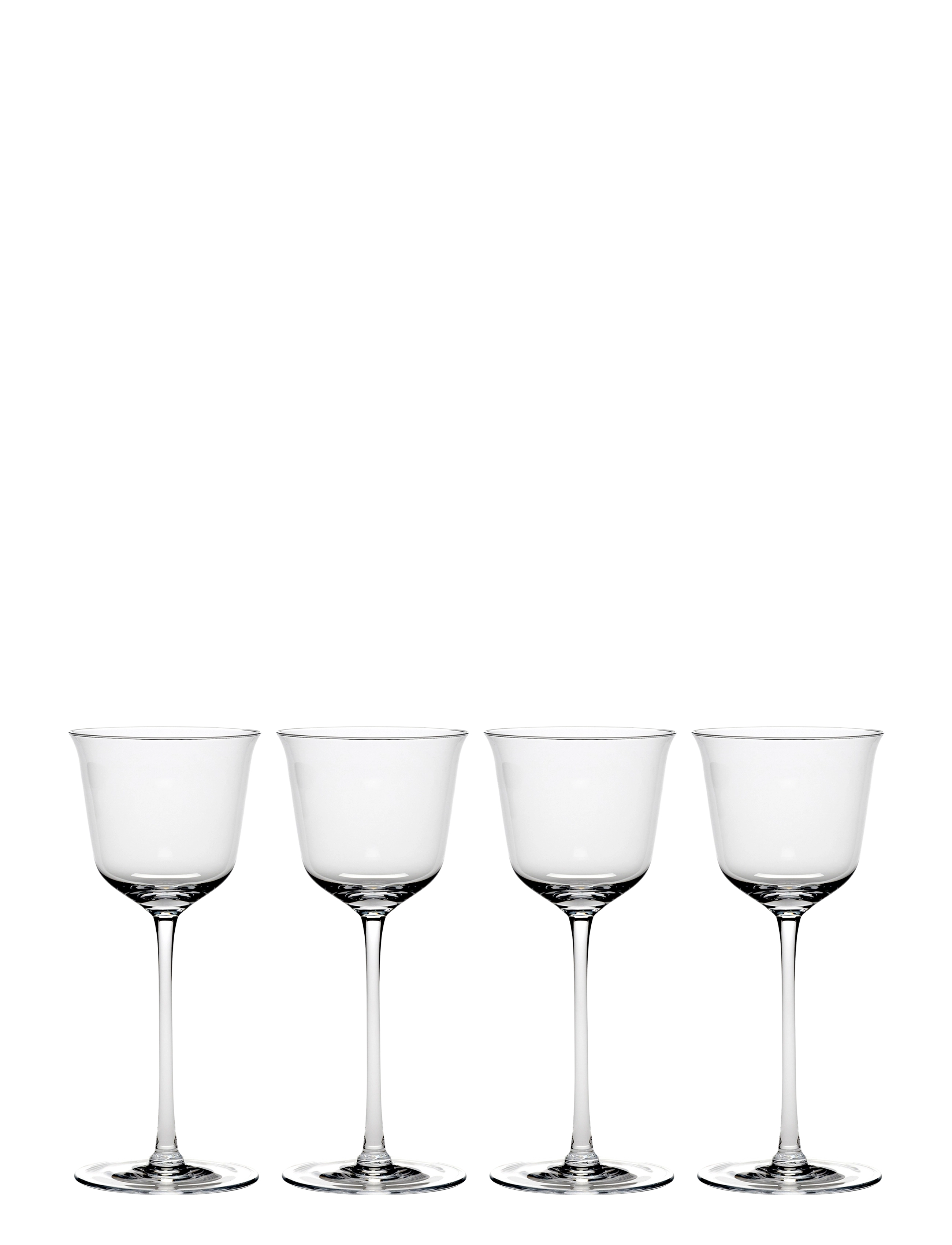 Serax Red Wine Glass Billie Set/4, Rød Vinglases, Nude, Str: 20 CL