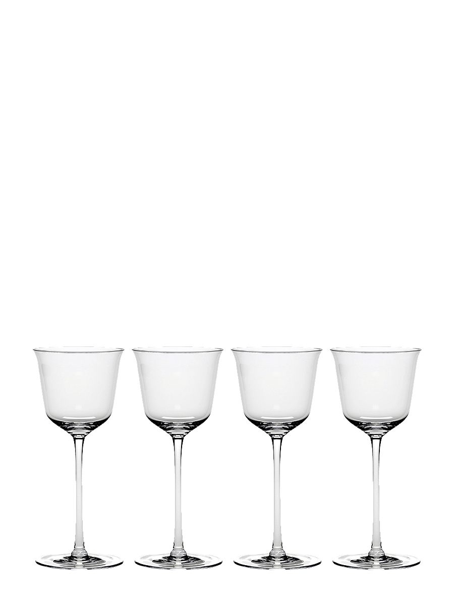 Serax - RED WINE GLASS BILLIE SET/4 - rotweingläser - clear - 0