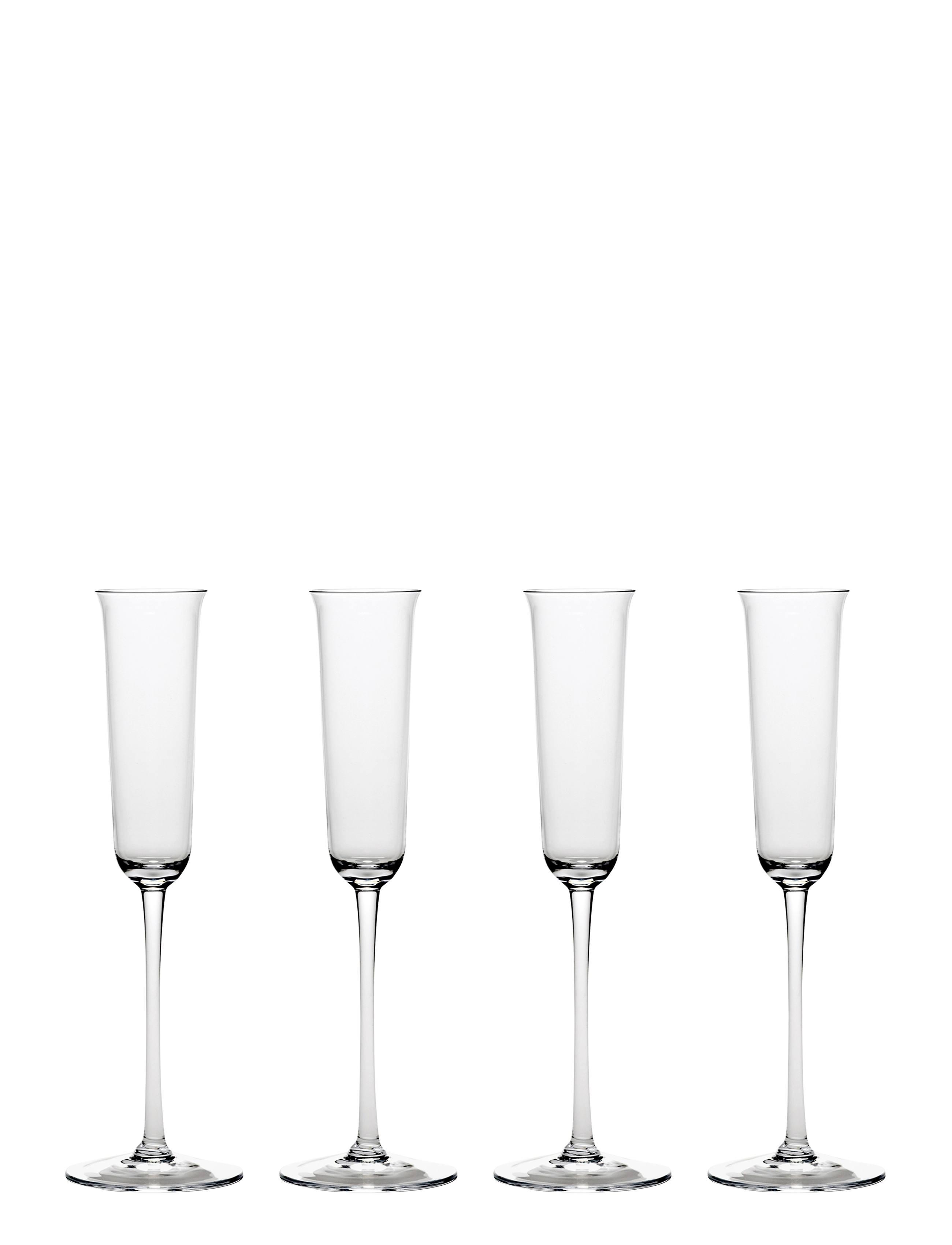 Serax Champagne Flute Grace Set/4, 10 CL, Glass, Nackt - Homeware