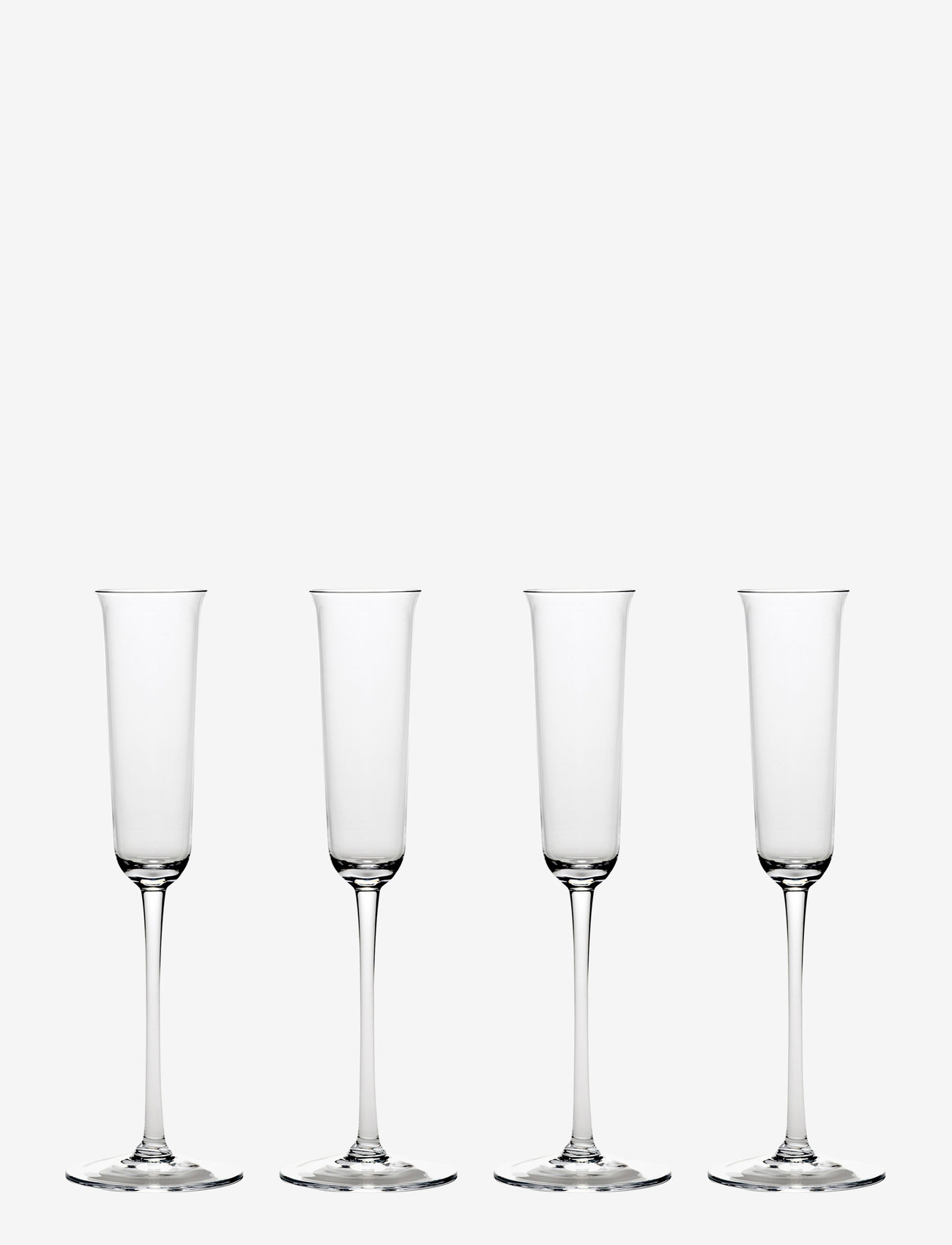 Serax - CHAMPAGNE FLUTE GRACE SET/4 - köp efter pris - clear - 0