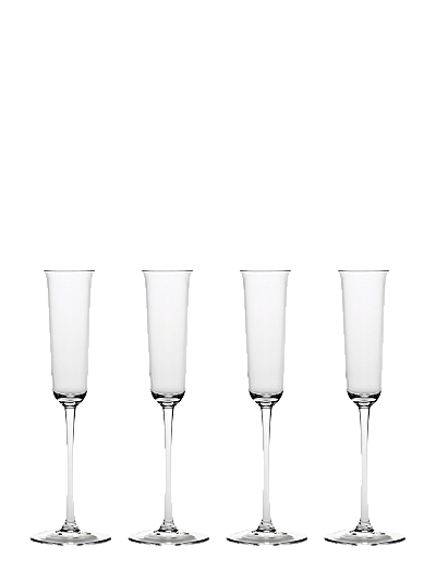 Serax CHAMPAGNE FLUTE GRACE SET/4 - Sektgläser - CLEAR / undefined