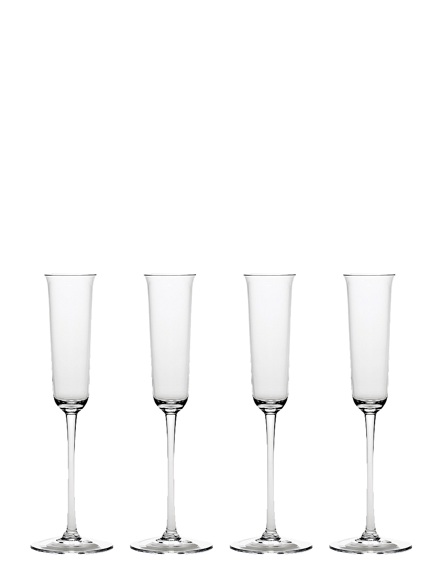 Serax - CHAMPAGNE FLUTE GRACE SET/4 - Šampanjaklaasid - clear - 0
