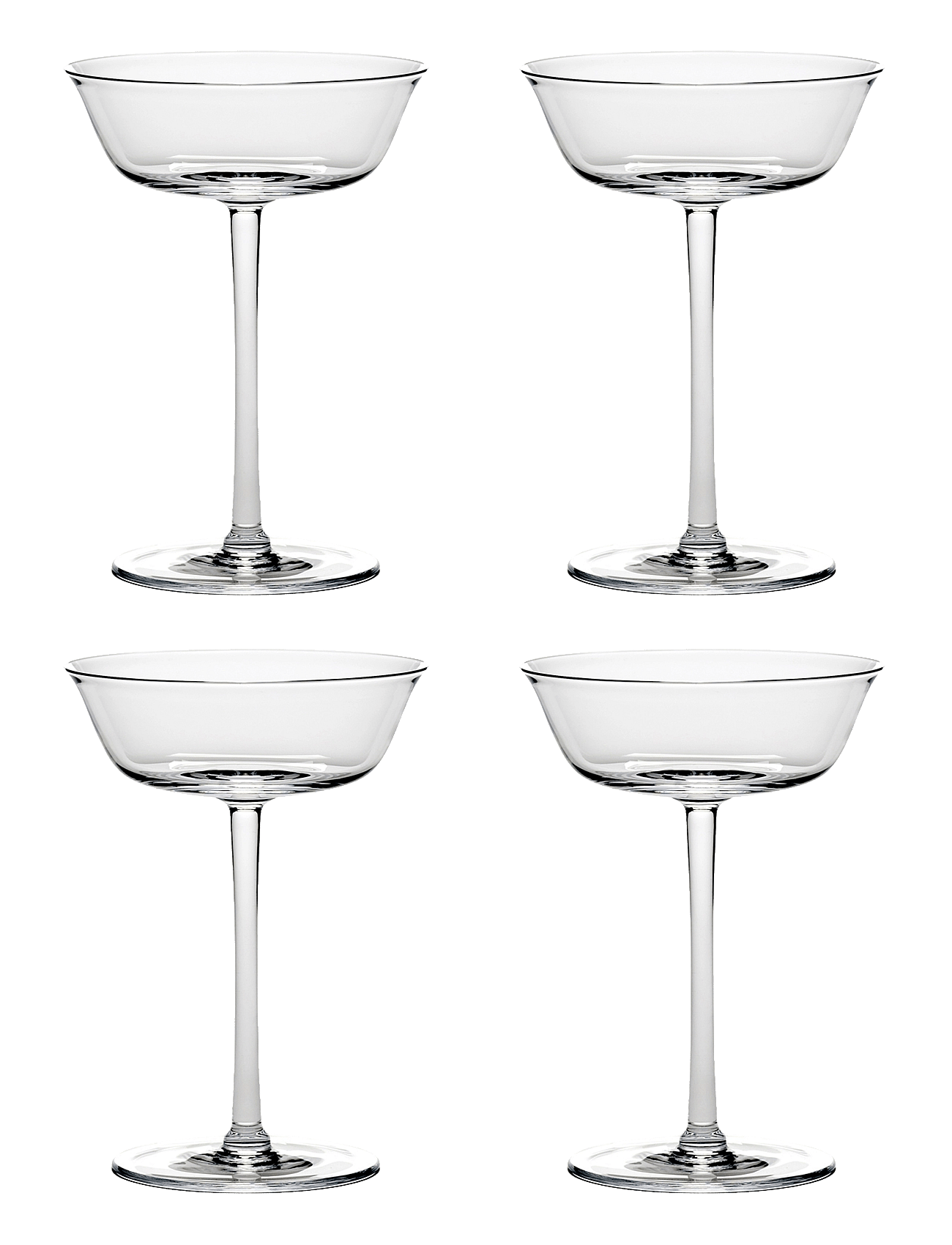 CHAMPAGNE COUPE GRACE SET/4