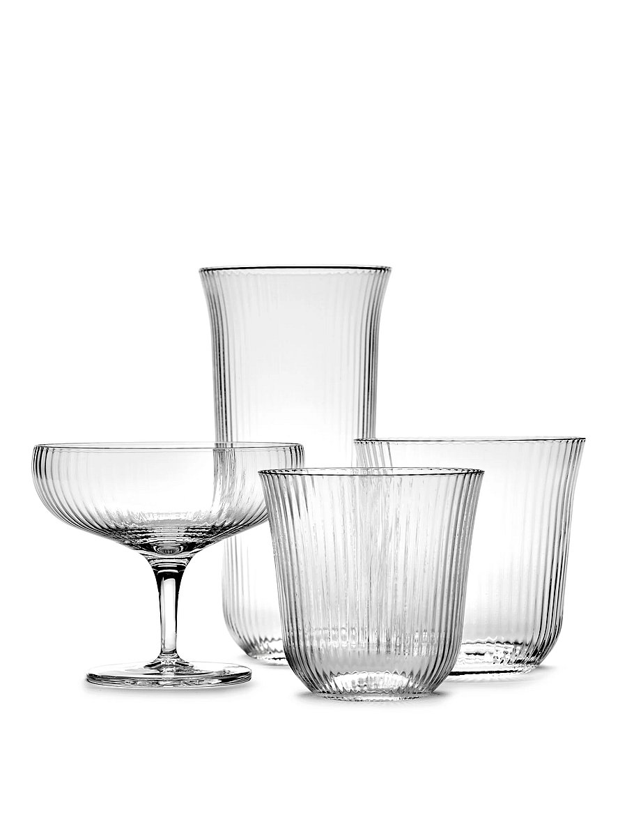 Serax - TUMBLER S INKU set/4 - trinkgläser - transparent - 0