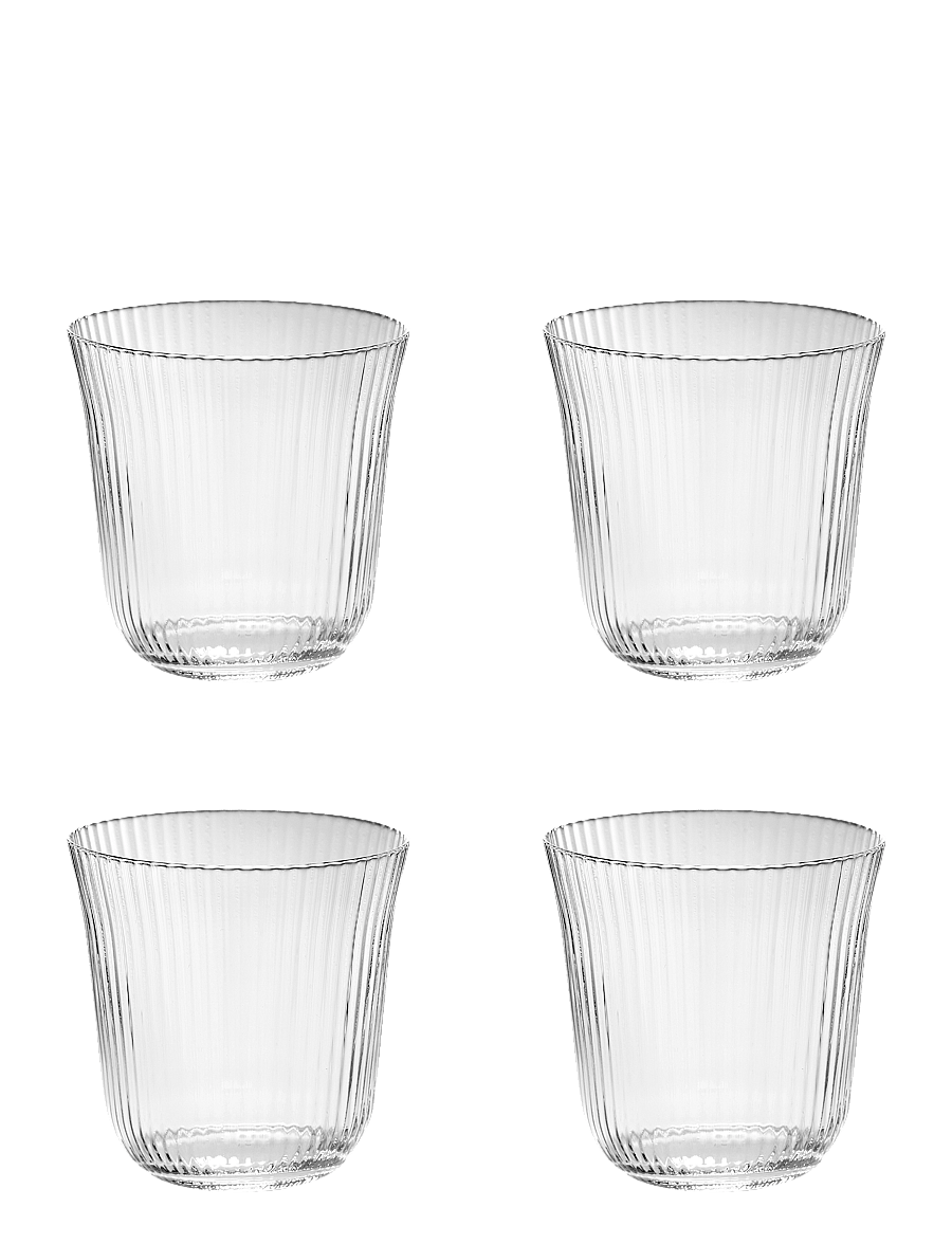 Serax - TUMBLER L INKU BY SERGIO HERMAN SET/4 - trinkgläser - clear - 0