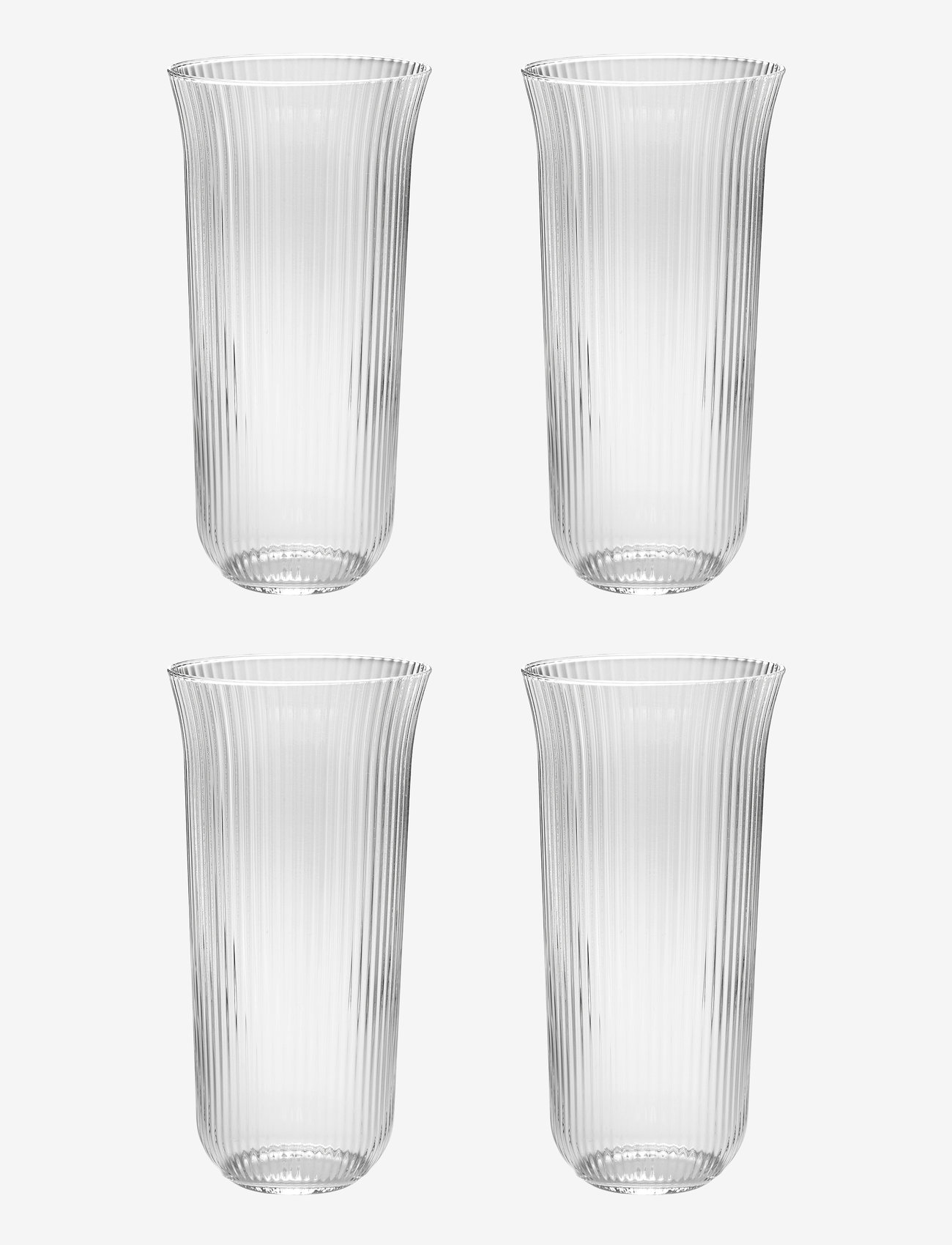 Serax - LONGDRINK INKU BY SERGIO HERMAN SET/4 - drikkeglas - clear - 0