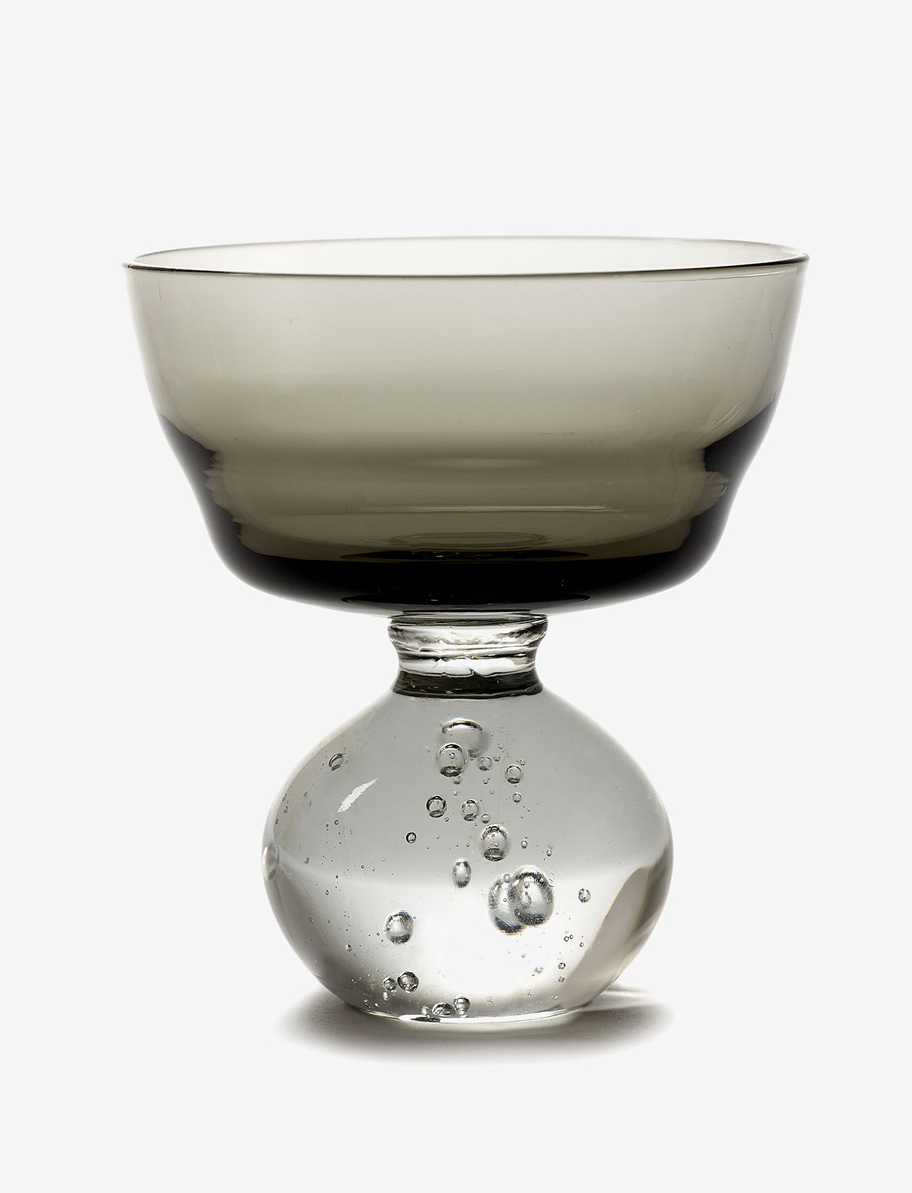 Serax - STEM GLASS ETERNAL SNOW M BY BELA SILVA SET/6 - kieliszki do białego wina - smokey grey - 1