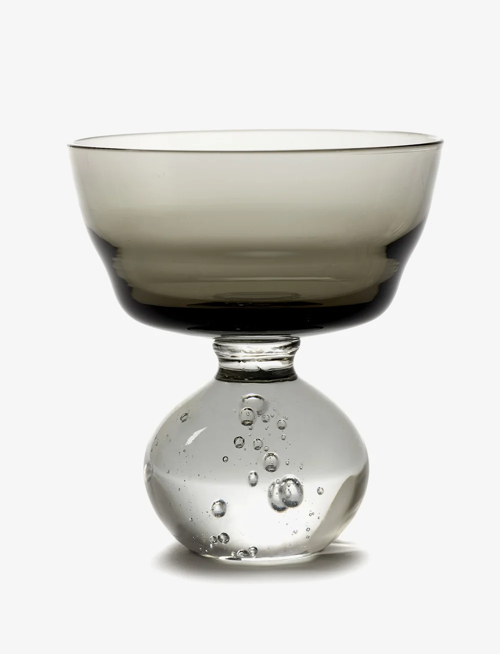 Serax - STEM GLASS ETERNAL SNOW M BY BELA SILVA SET/6 - kieliszki do białego wina - smokey grey - 1