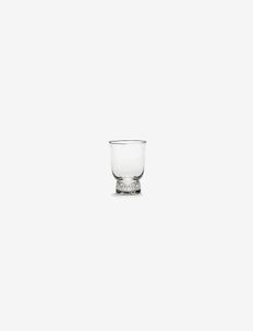 GLASS FEAST 25 CL STRIPES SANDBLASTED BY OTTOLENGHI SET/4, Serax