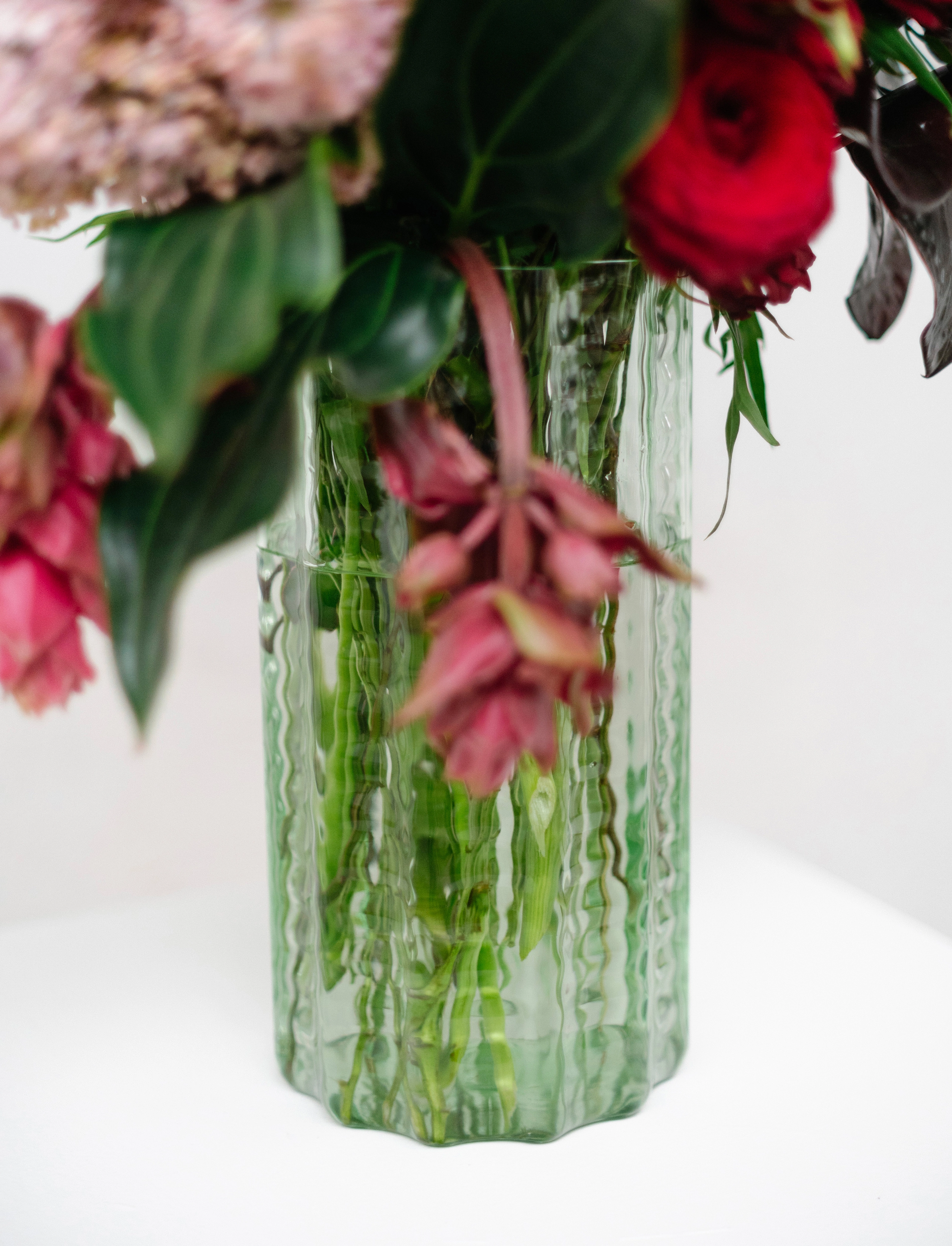 Serax - VASE N°3 GREEN TRANSPARENT WAVES - gimtadienio dovanos - green - 3