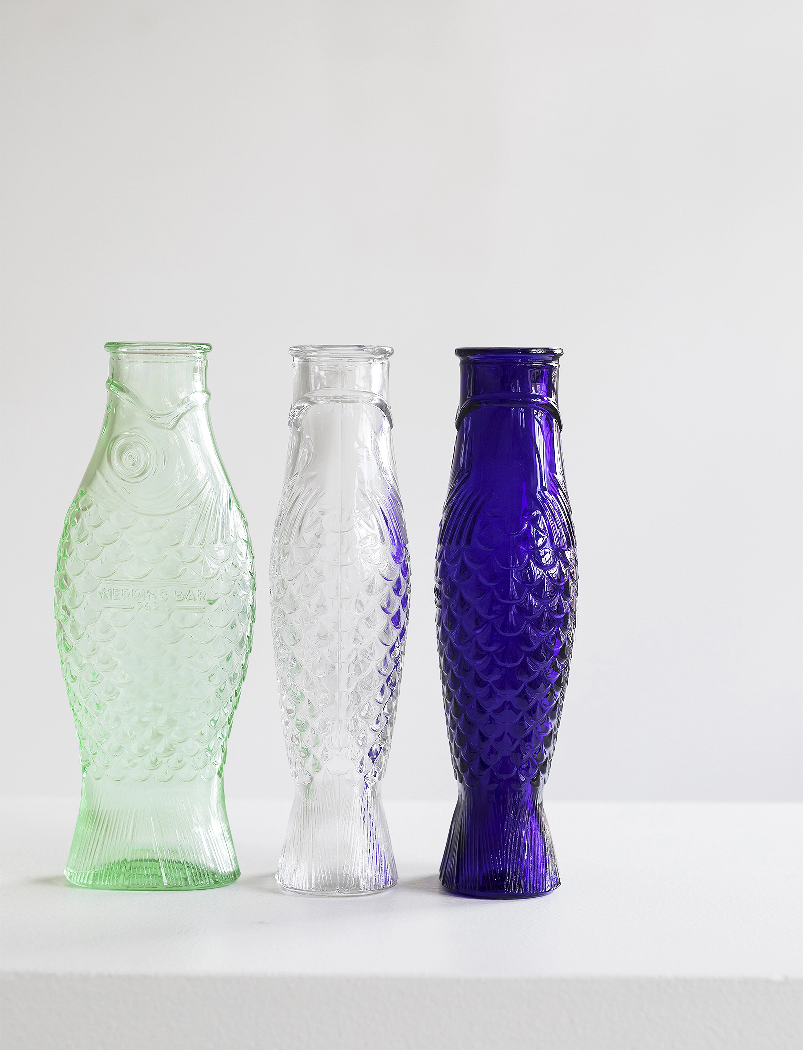 Serax Bottle Fish & By Paola Navone, 85 CL, Jugs Carafes, Nackt - Water Carafes Jugs, Homeware