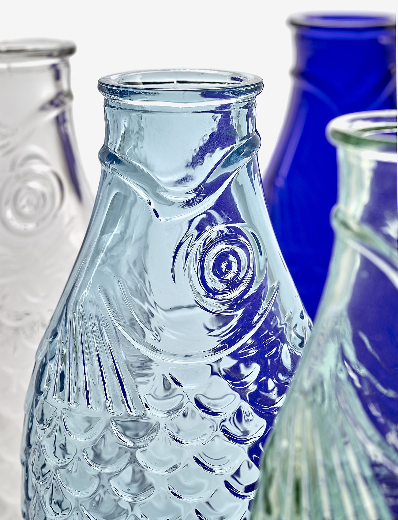 Serax - BOTTLE 1L FISH & FISH BY PAOLA NAVONE - veekannud - blue - 4