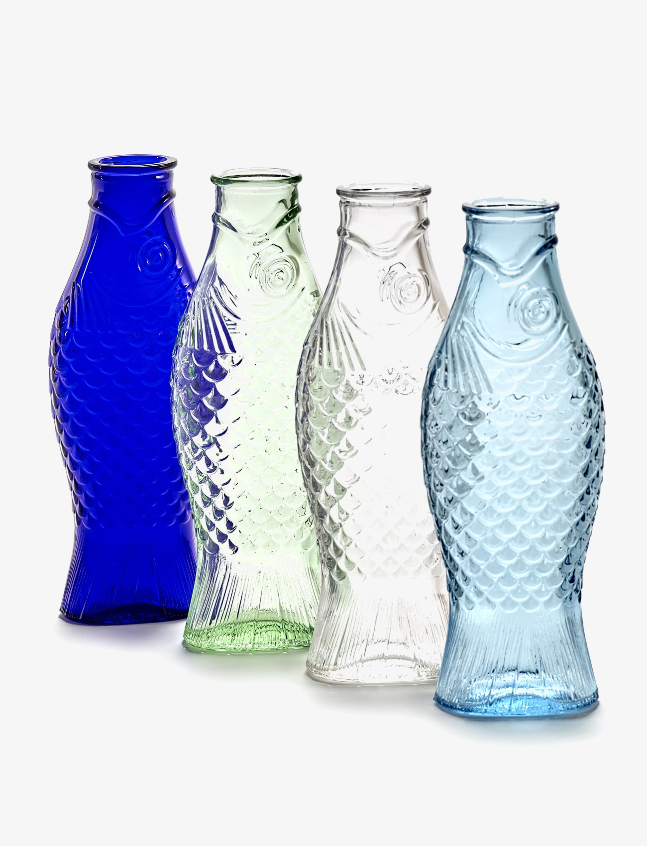 Serax - BOTTLE 1L FISH & FISH BY PAOLA NAVONE - grafinai - blue - 5