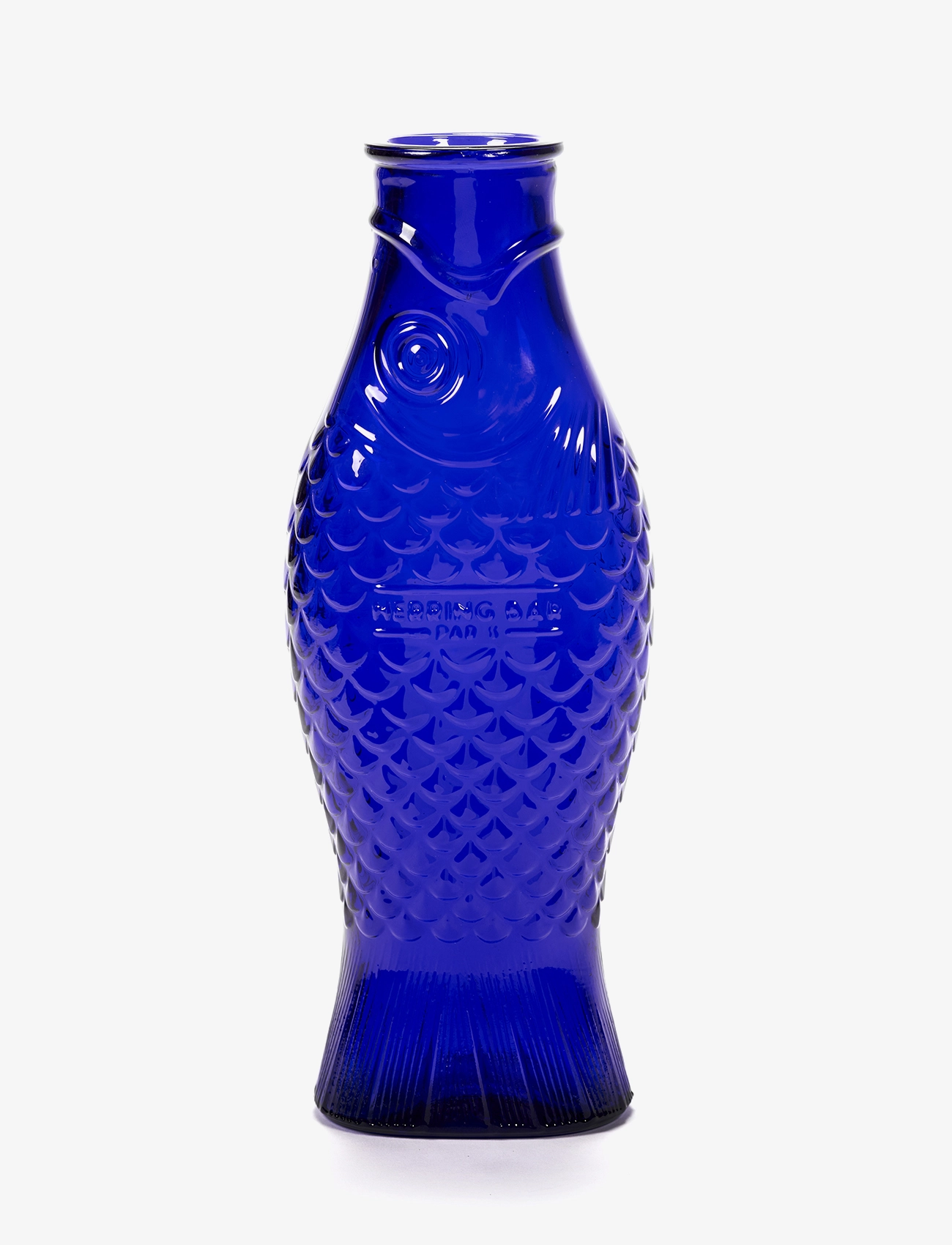 Serax Bottle 1L Fish & By Paola Navone, 1 L, Jugs Carafes, Blau - Water Carafes Jugs, Homeware