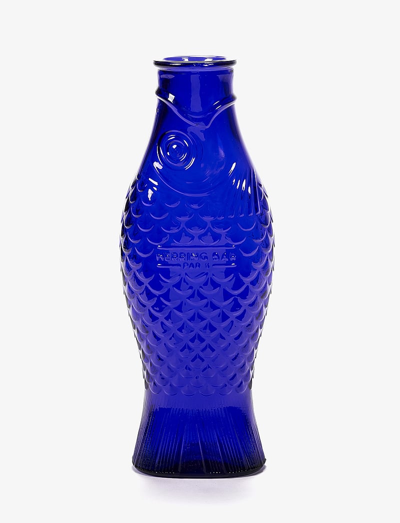 Serax - BOTTLE 1L FISH & FISH BY PAOLA NAVONE - nach preis einkaufen - blue - 0