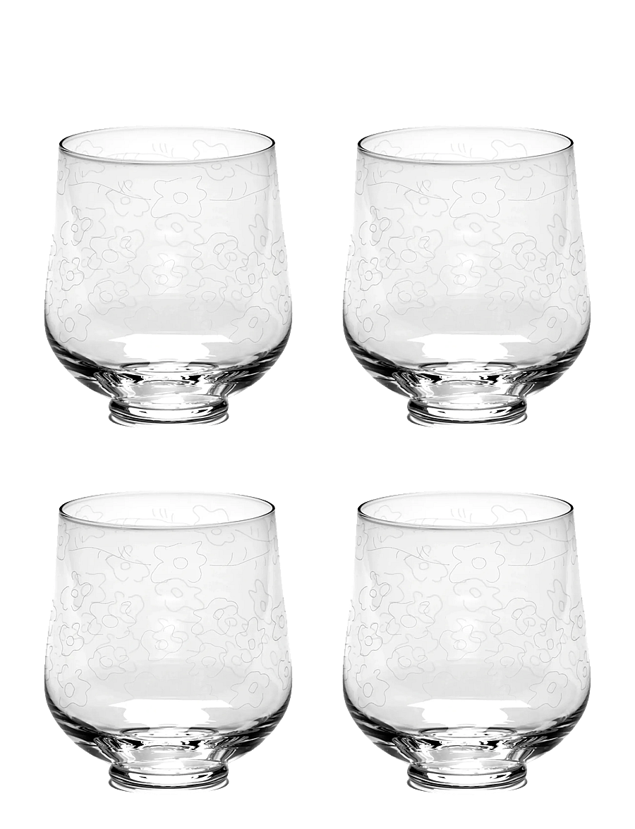 Serax - GLASS DARK VIOLA MF set/4 - transparent - 0