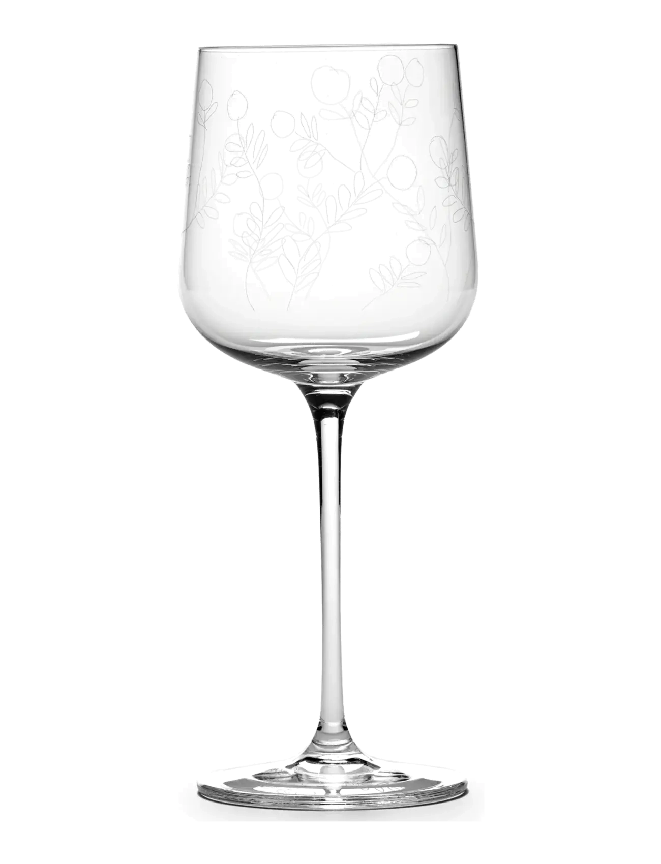 Serax - WHITE WINE GLASS MIRTILLO TEA MF set/4 - balto vyno taurės - transparent - 1