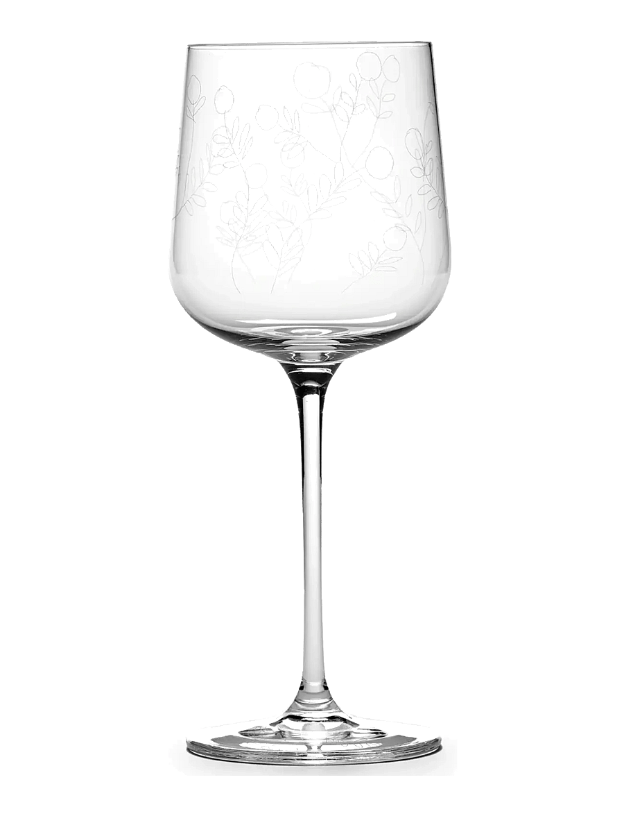 Serax - WHITE WINE GLASS MIRTILLO TEA MF set/4 - weißweingläser - transparent - 1