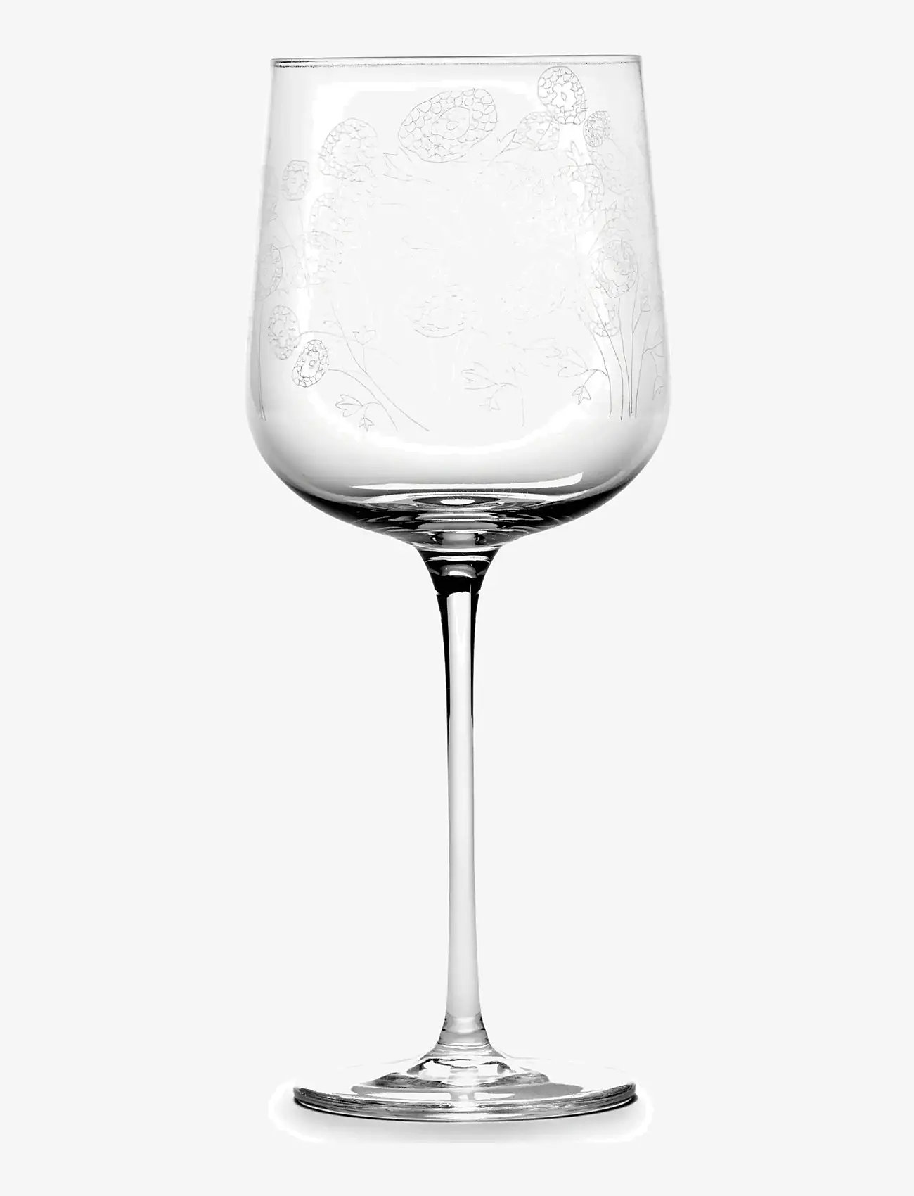 Serax - RED WINE GLASS ANEMONE VANIGLIA MF set/4 - rødvinsglas - transparent - 1