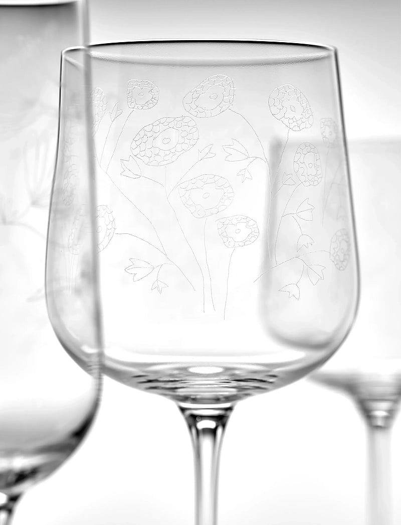 Serax - RED WINE GLASS ANEMONE VANIGLIA MF set/4 - rotweingläser - transparent - 5