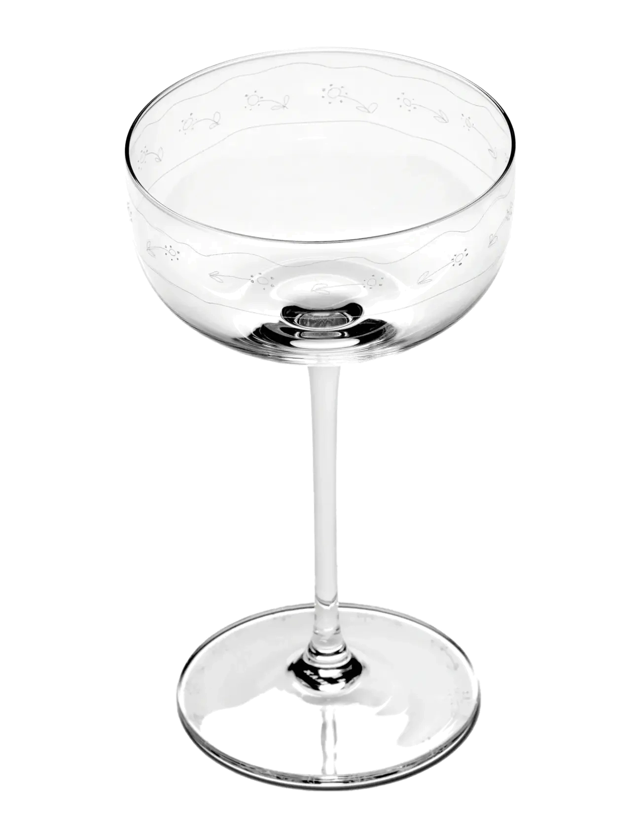 Serax Champagne Coupe Anemone Vaniglia Mf Set/4, 24 CL, Glass, Nackt - Homeware