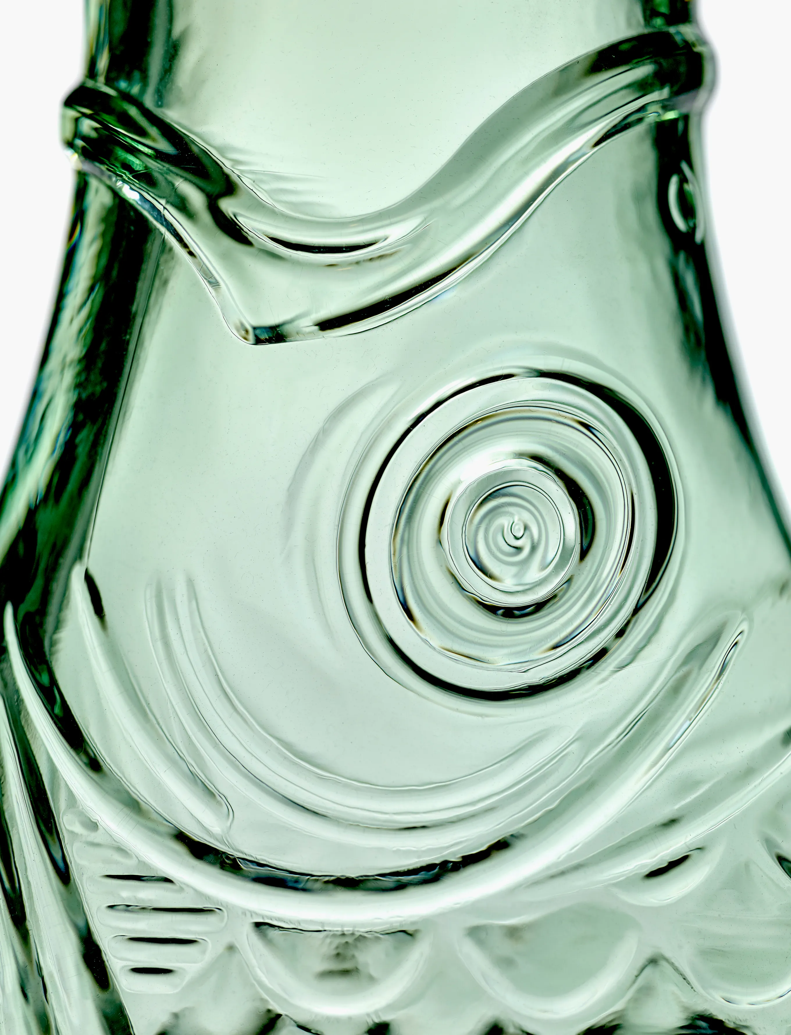 Serax - SET CARAFE + 2 GLASSES M GREEN FISH&FISH - wasserkaraffen - green - 5