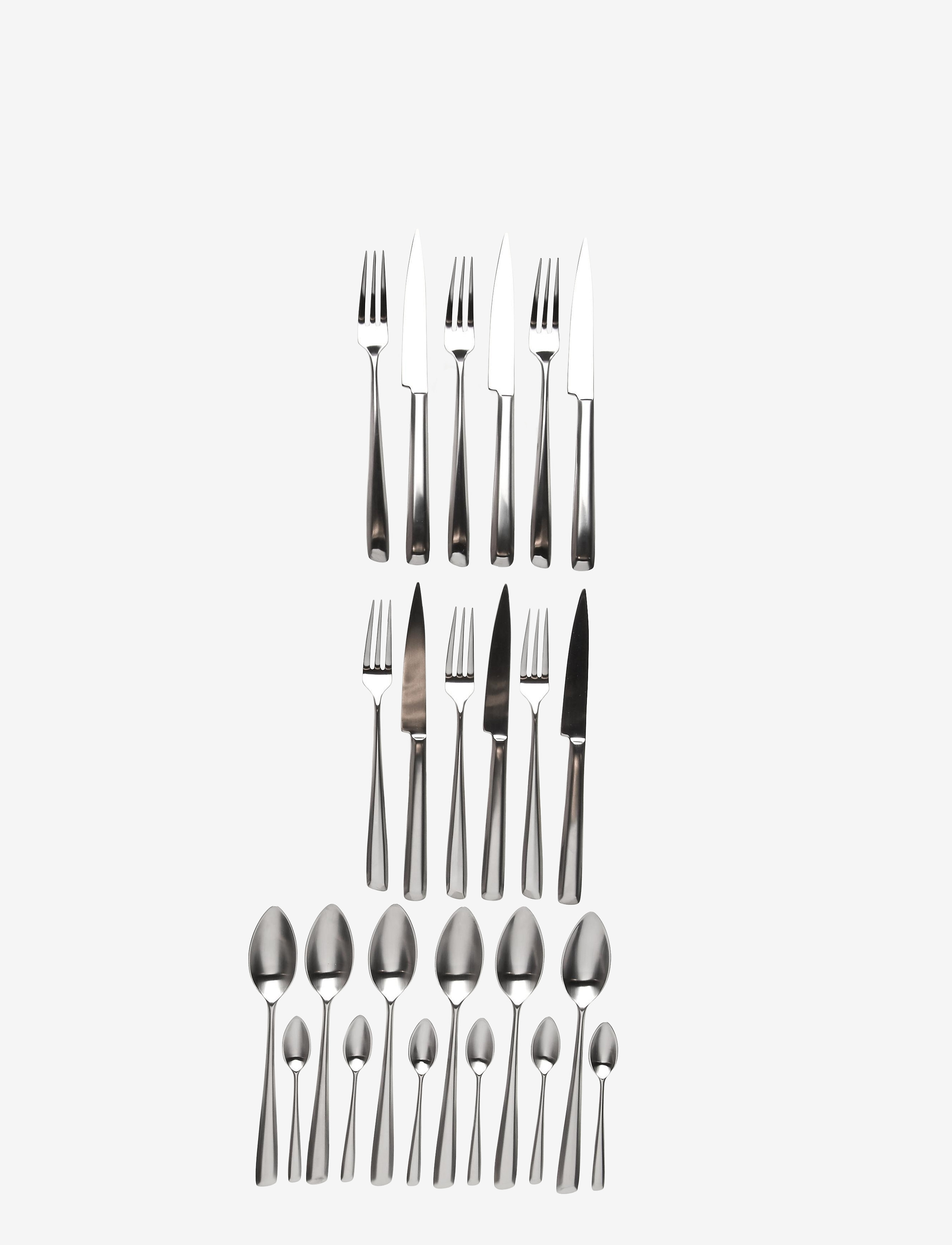 Serax - GIFTBOX 24 PCS ZOË - besteksets - steel grey - 1