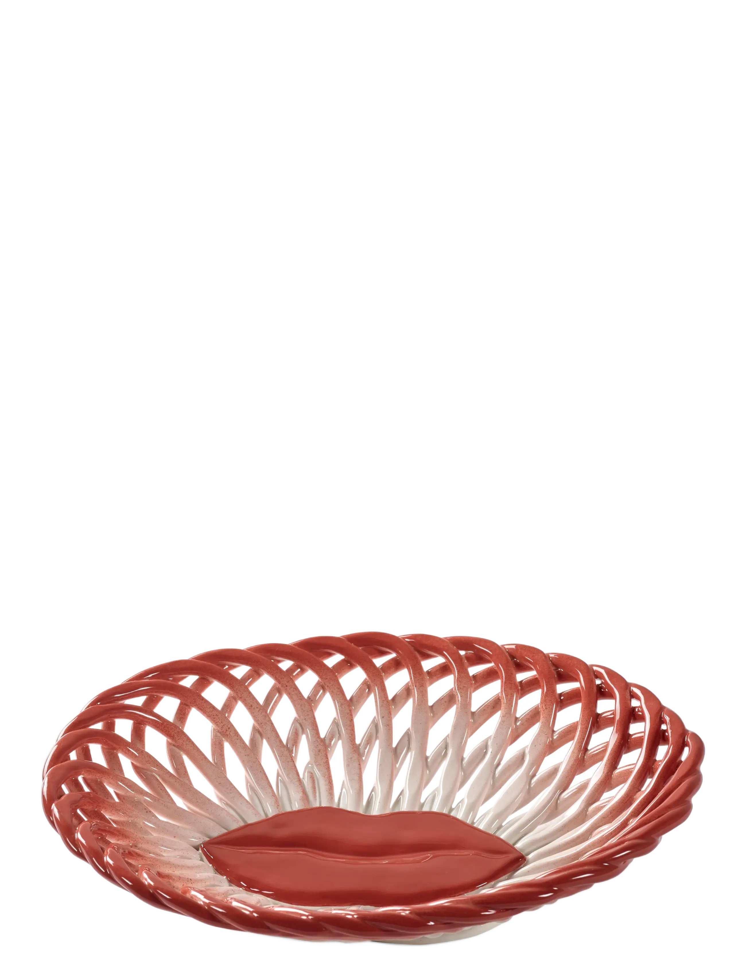Serax Basket White Salvador, One Size, Kitchen Storage, Rot - Bread Bins & Baskets, Homeware